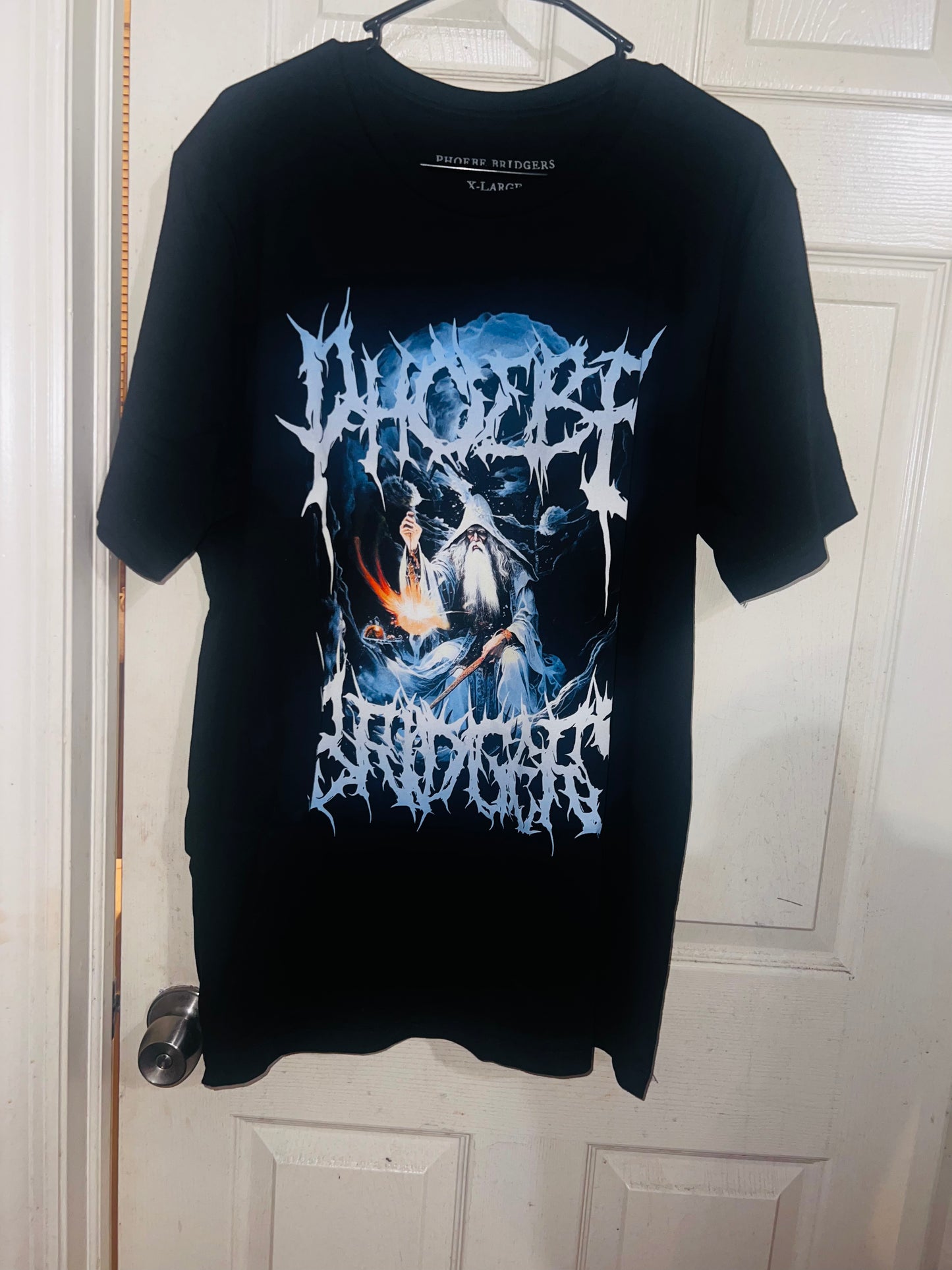 Phoebe Bridgers Oversized Distressed Tee