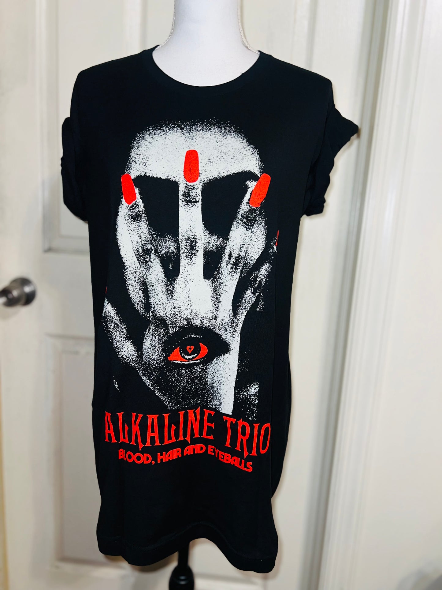 Alkaline Trio Oversized Distressed Tee