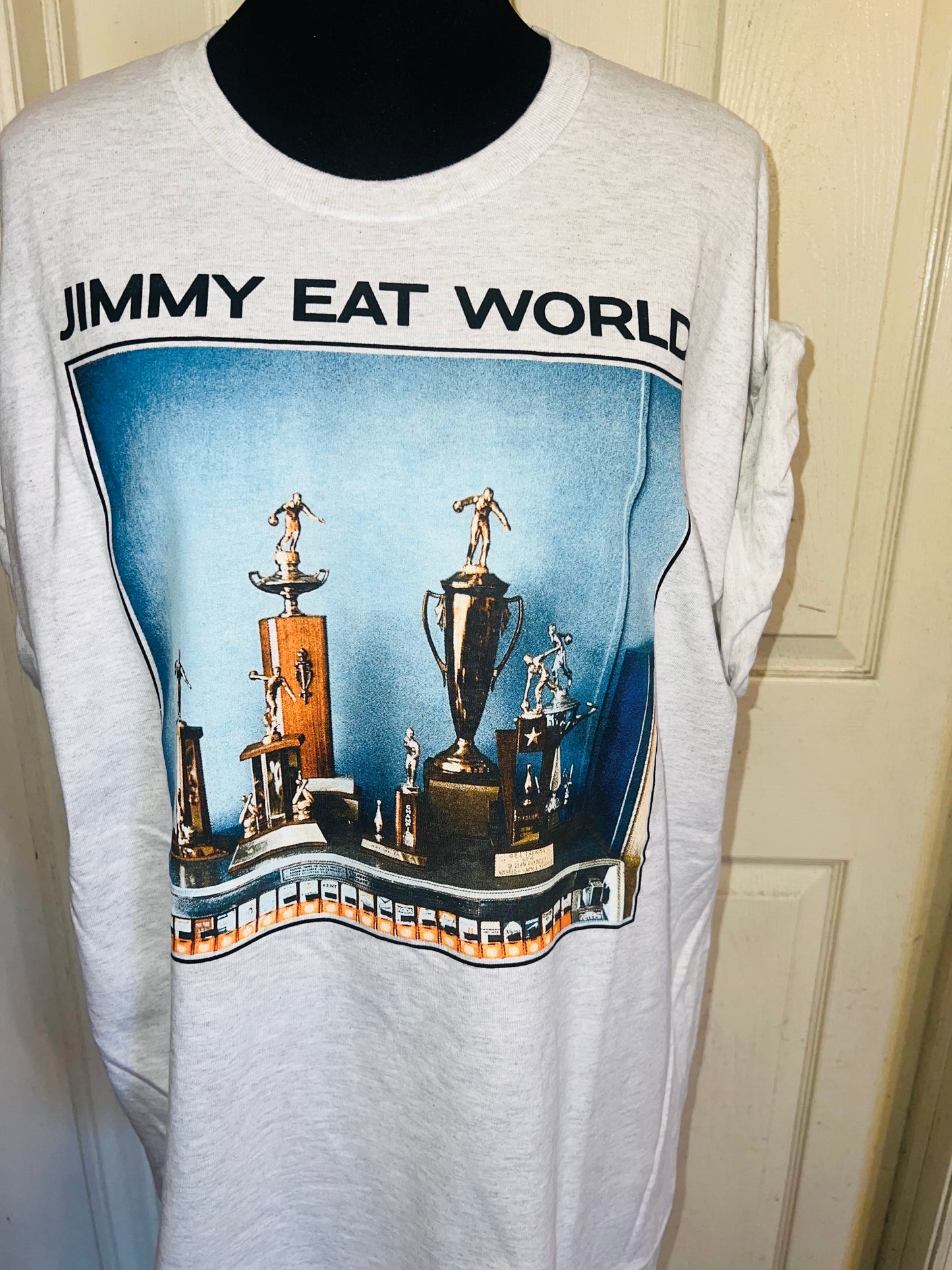 Jimmy Eat World Oversized Distressed Tee