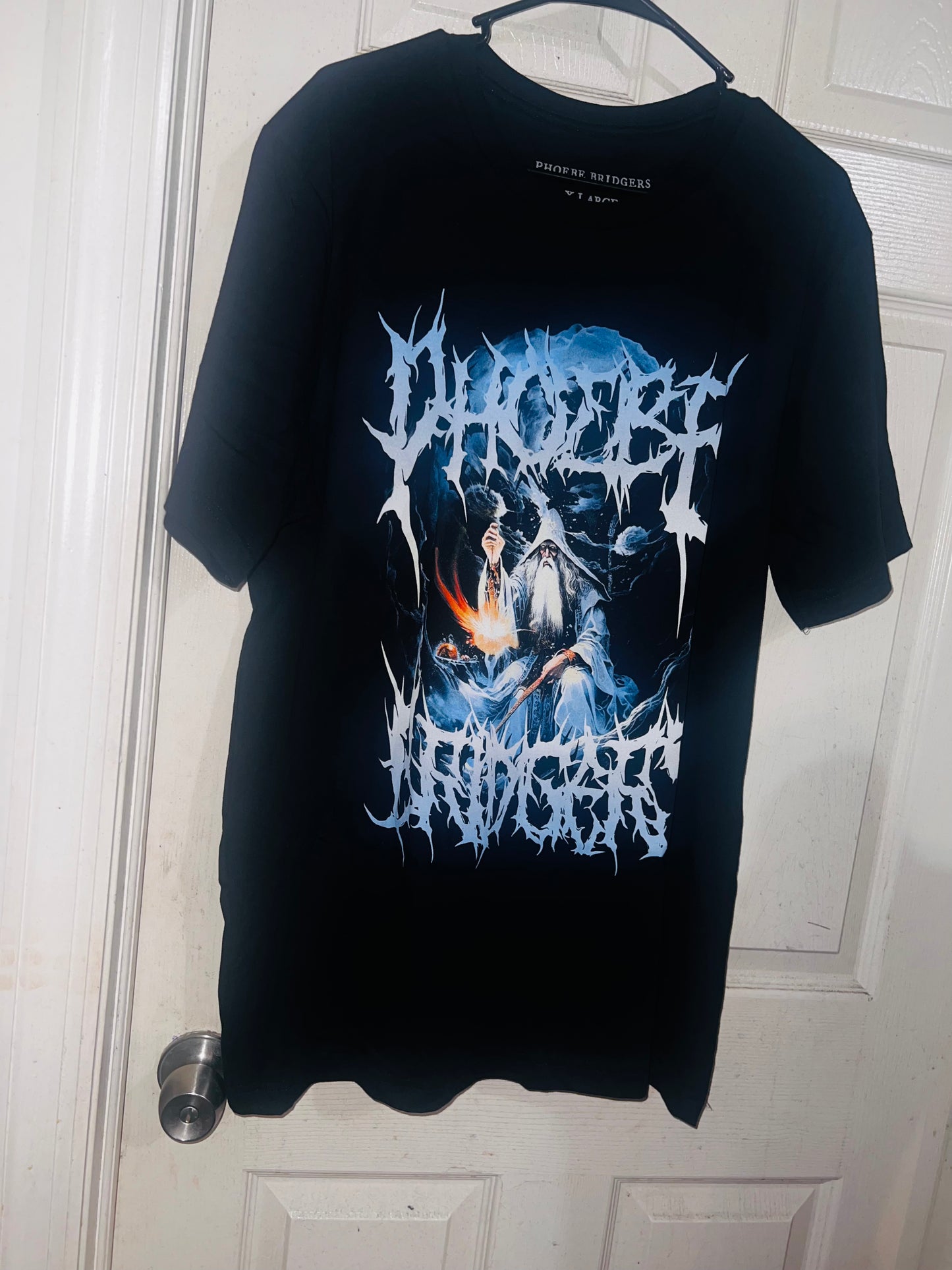 Phoebe Bridgers Oversized Distressed Tee