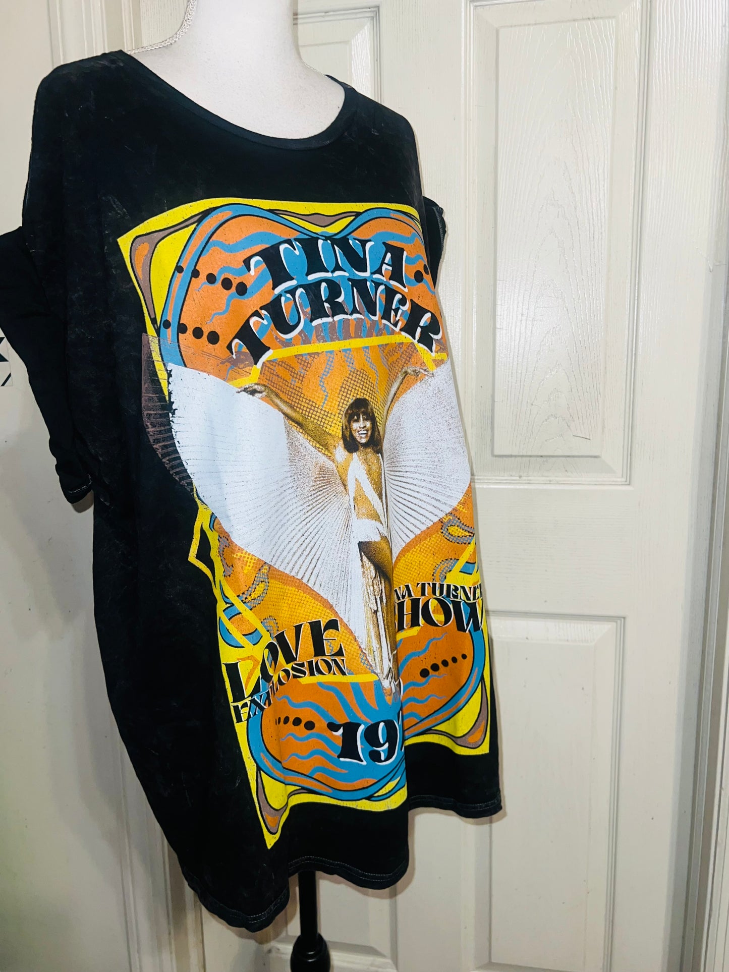 Tina Turner Oversized Distressed Tee