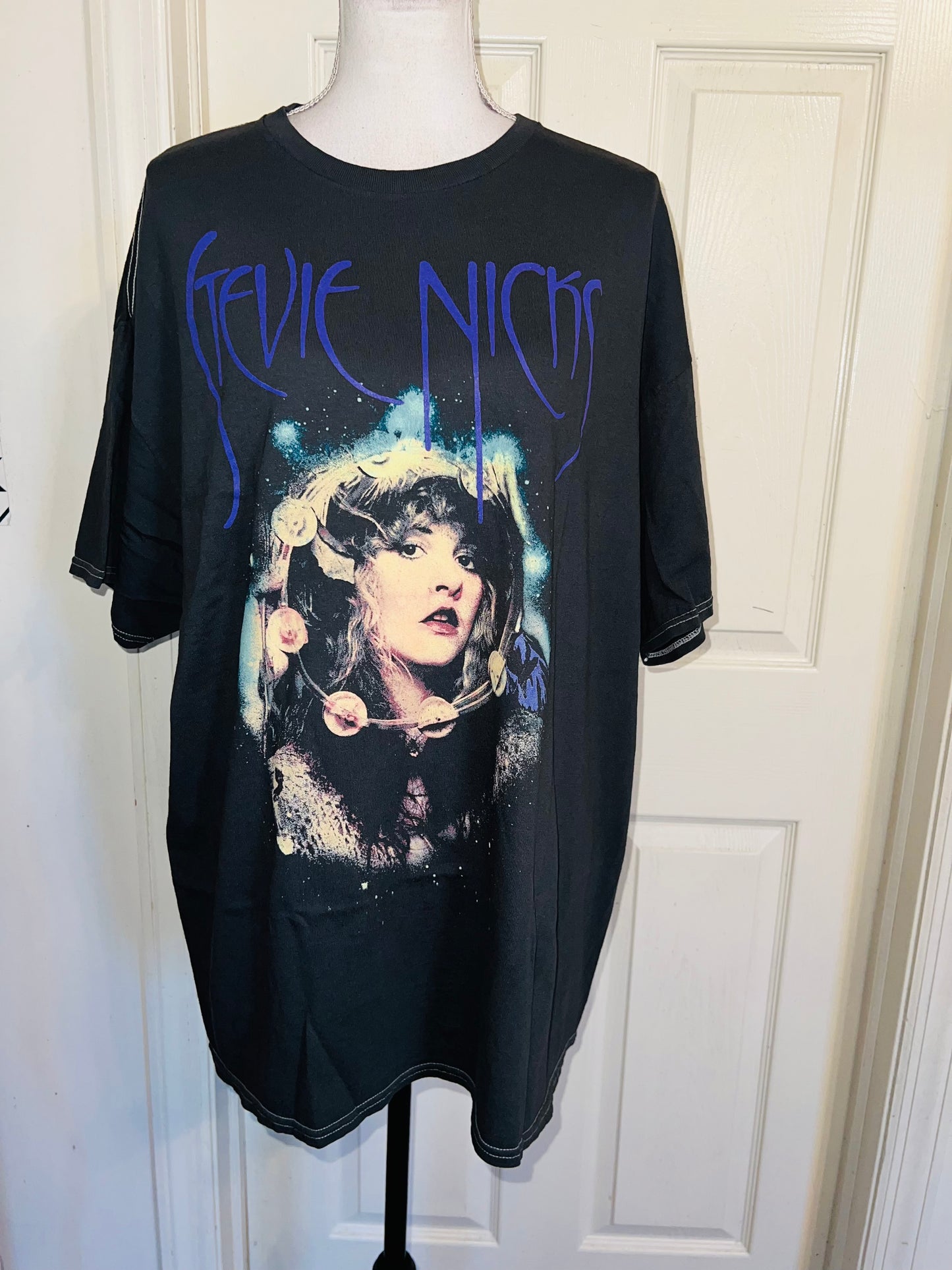 Stevie Nicks Oversized Distressed Tee