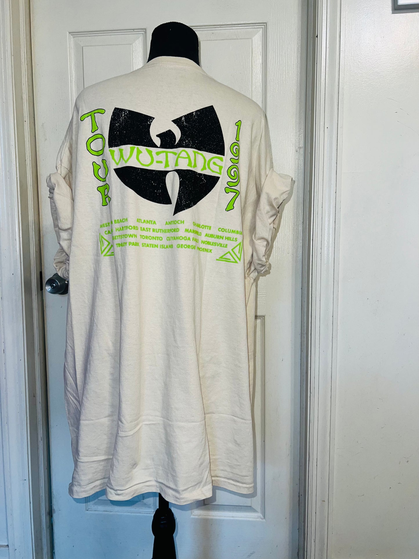 Wu-Tang Clan Double Sided Distressed Tee