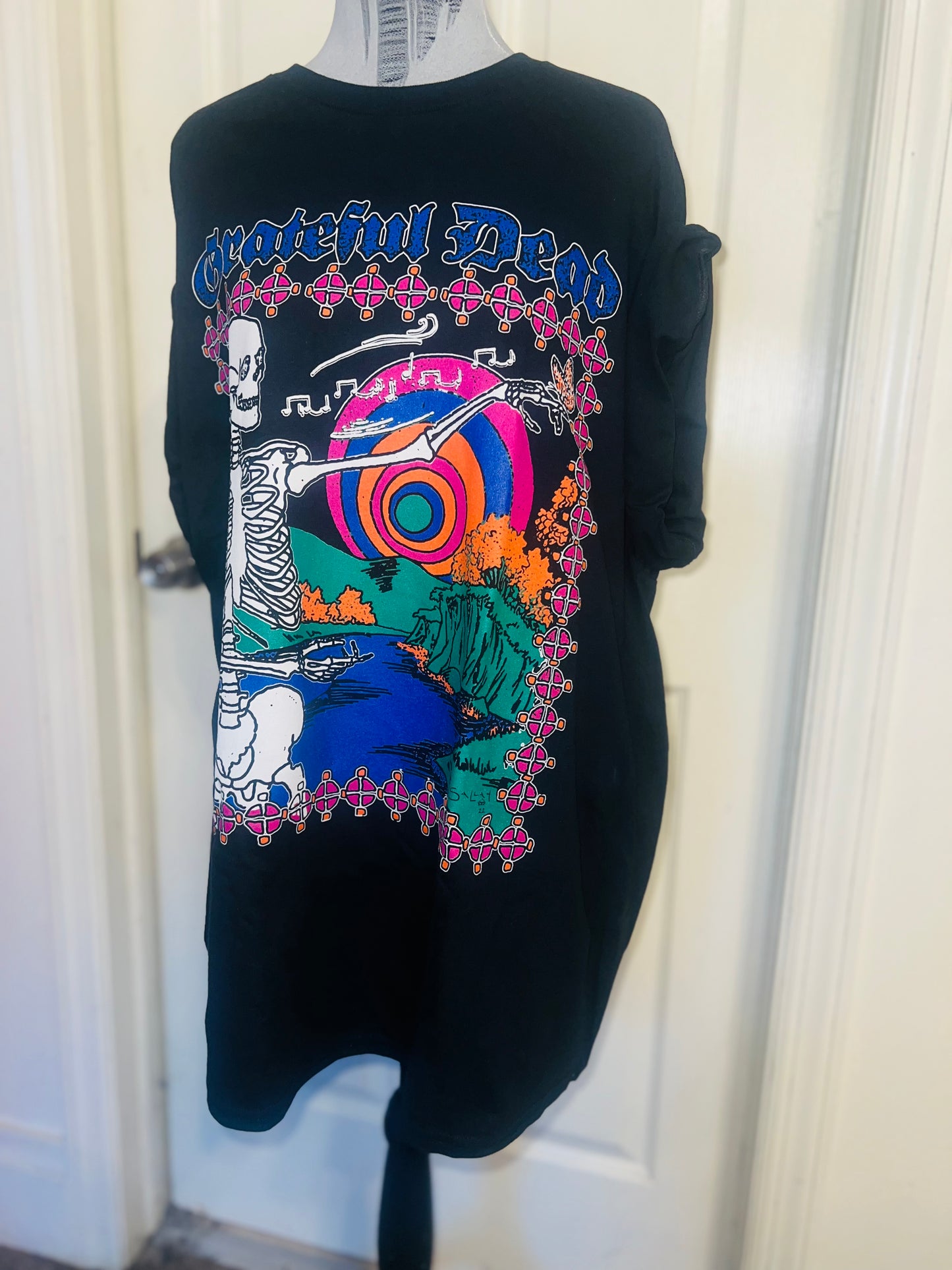 Grateful Dead Oversized Distressed Tee