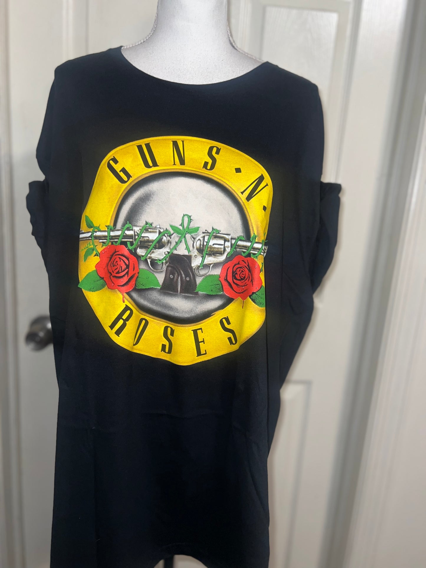 Guns n Roses Oversized Distressed Tee