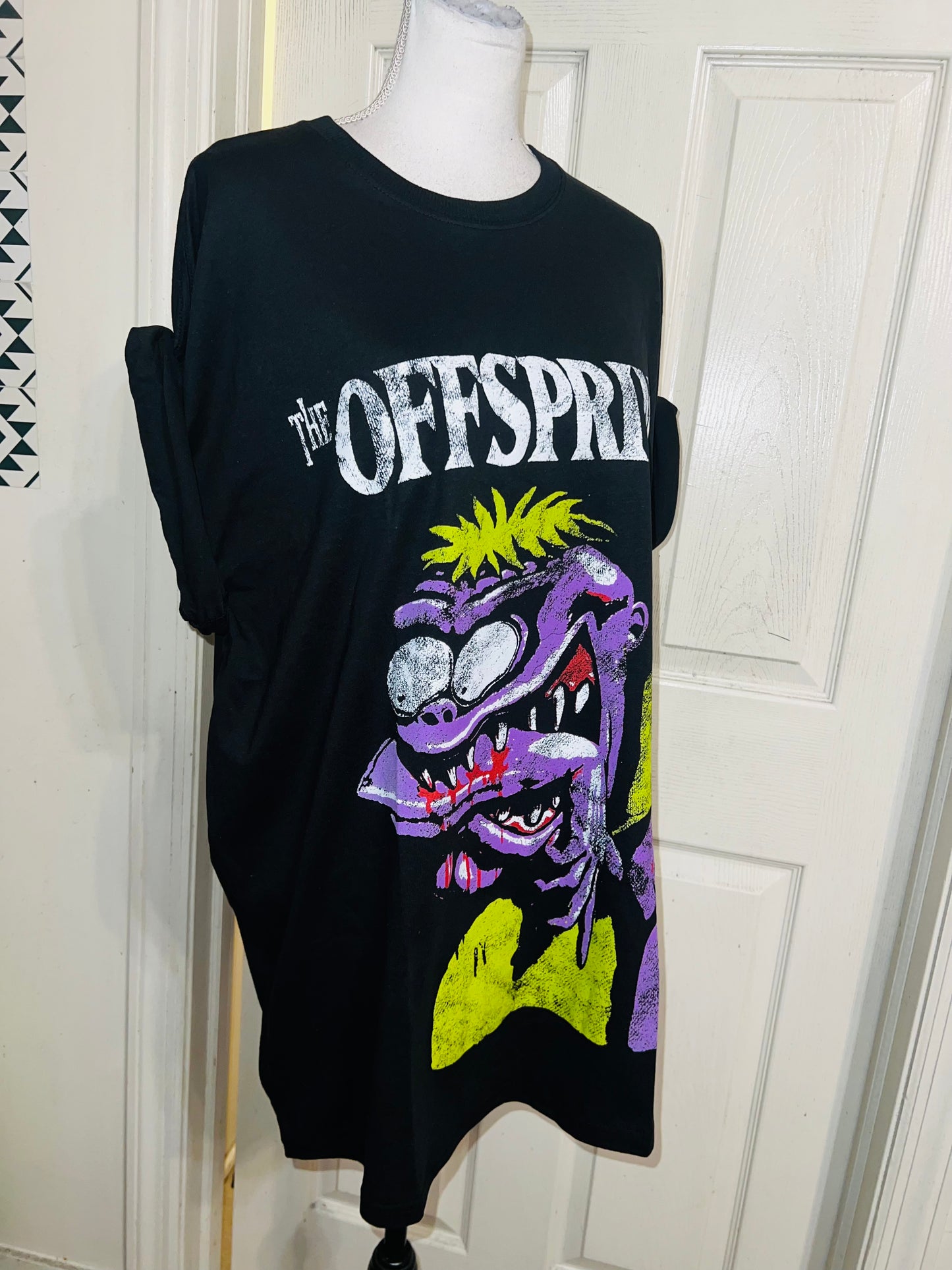 The Offspring Oversized Distressed Tee
