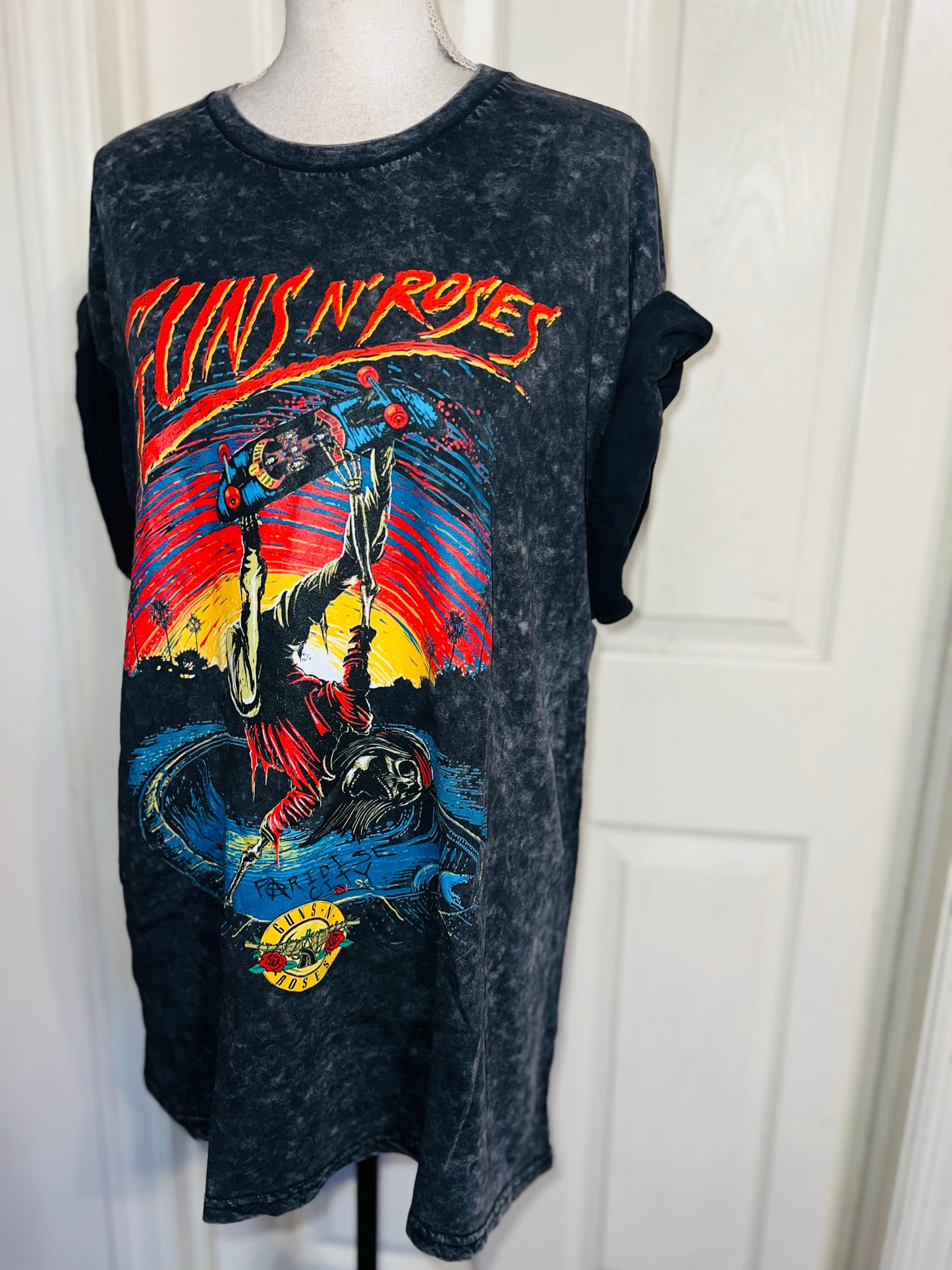 Guns N’ Roses Oversized Distressed Tee