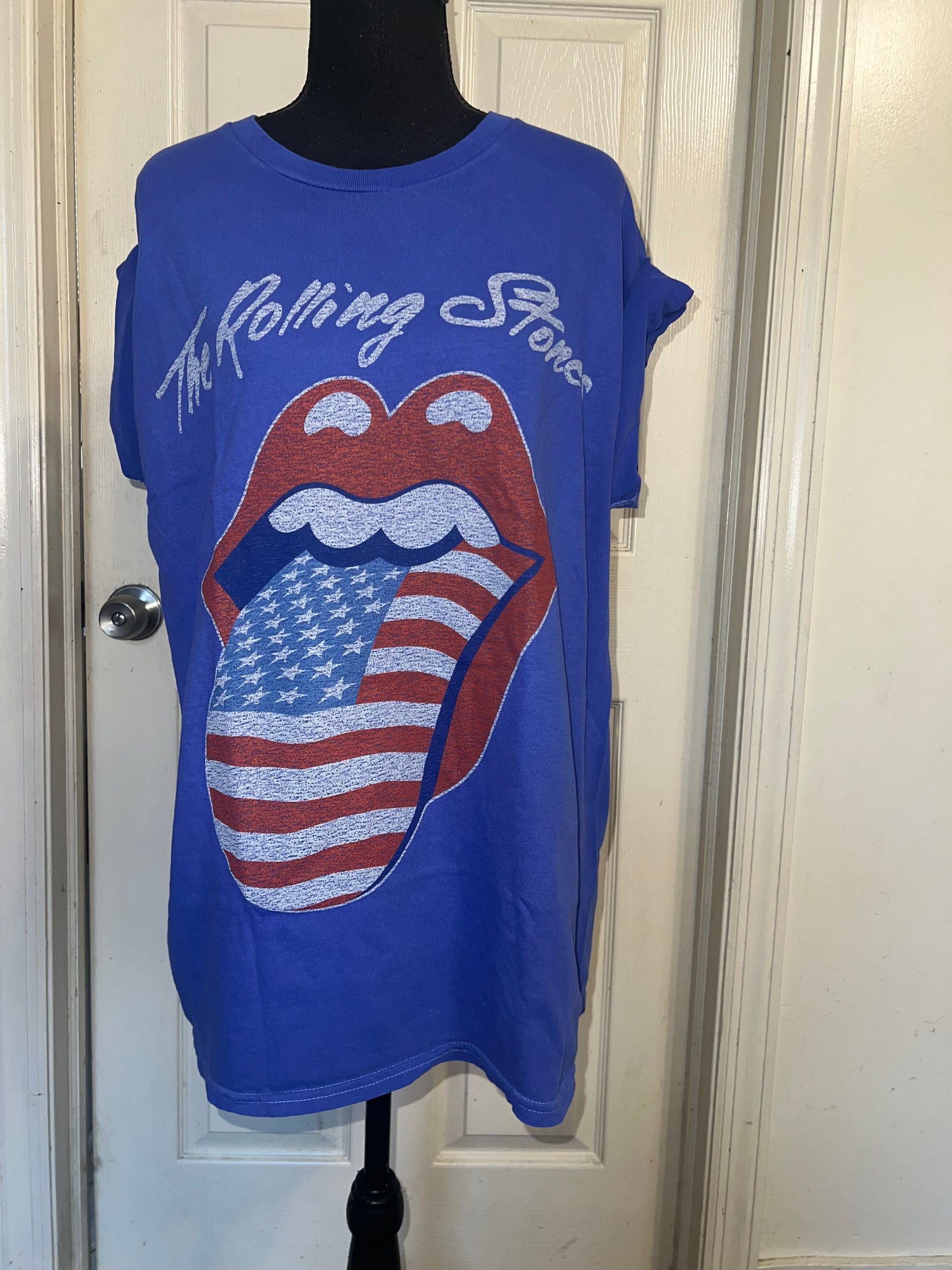 The Rolling Stones Oversized Distressed Tee
