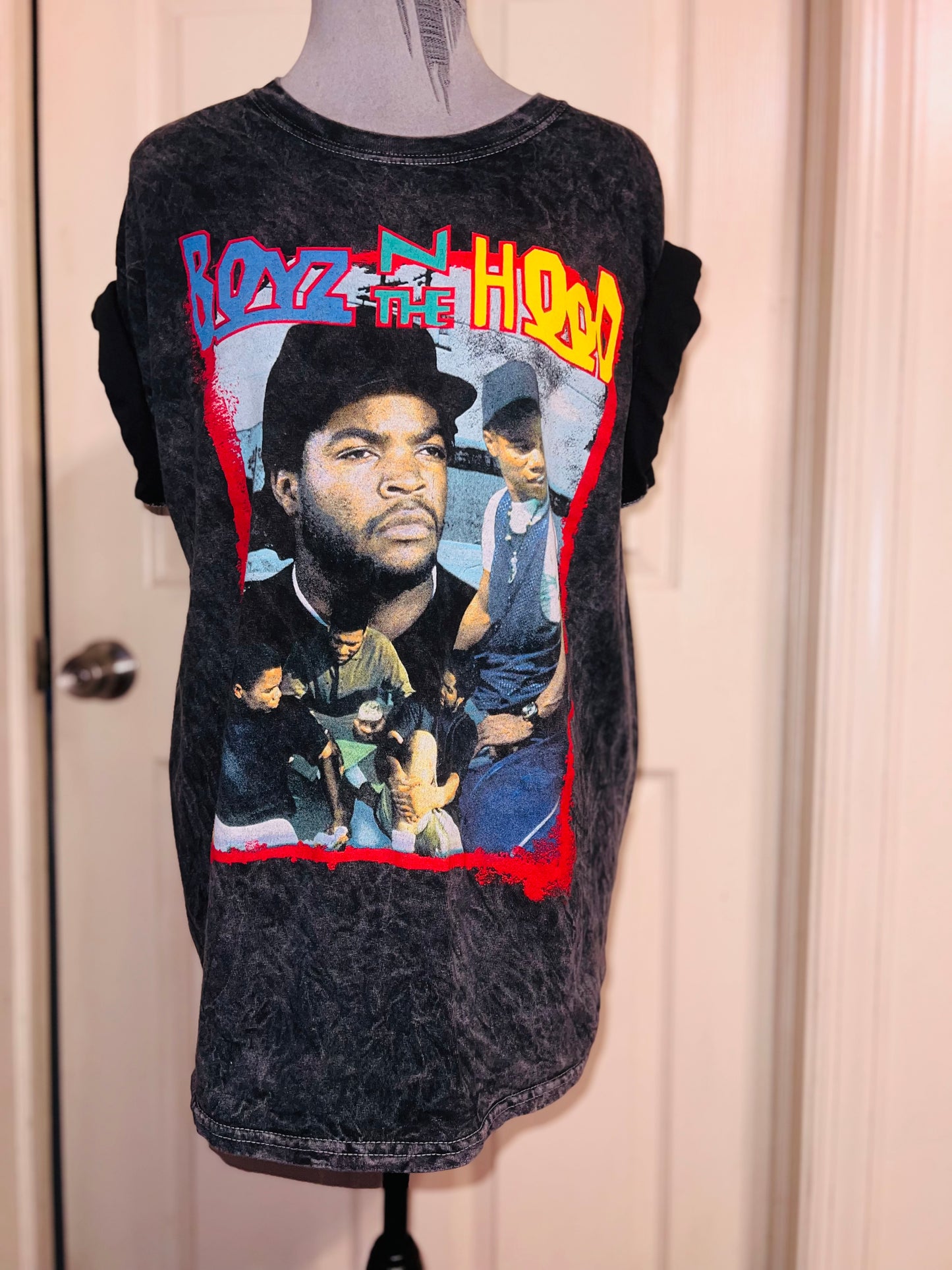 Boyz in the Hood Oversized Distressed Tee