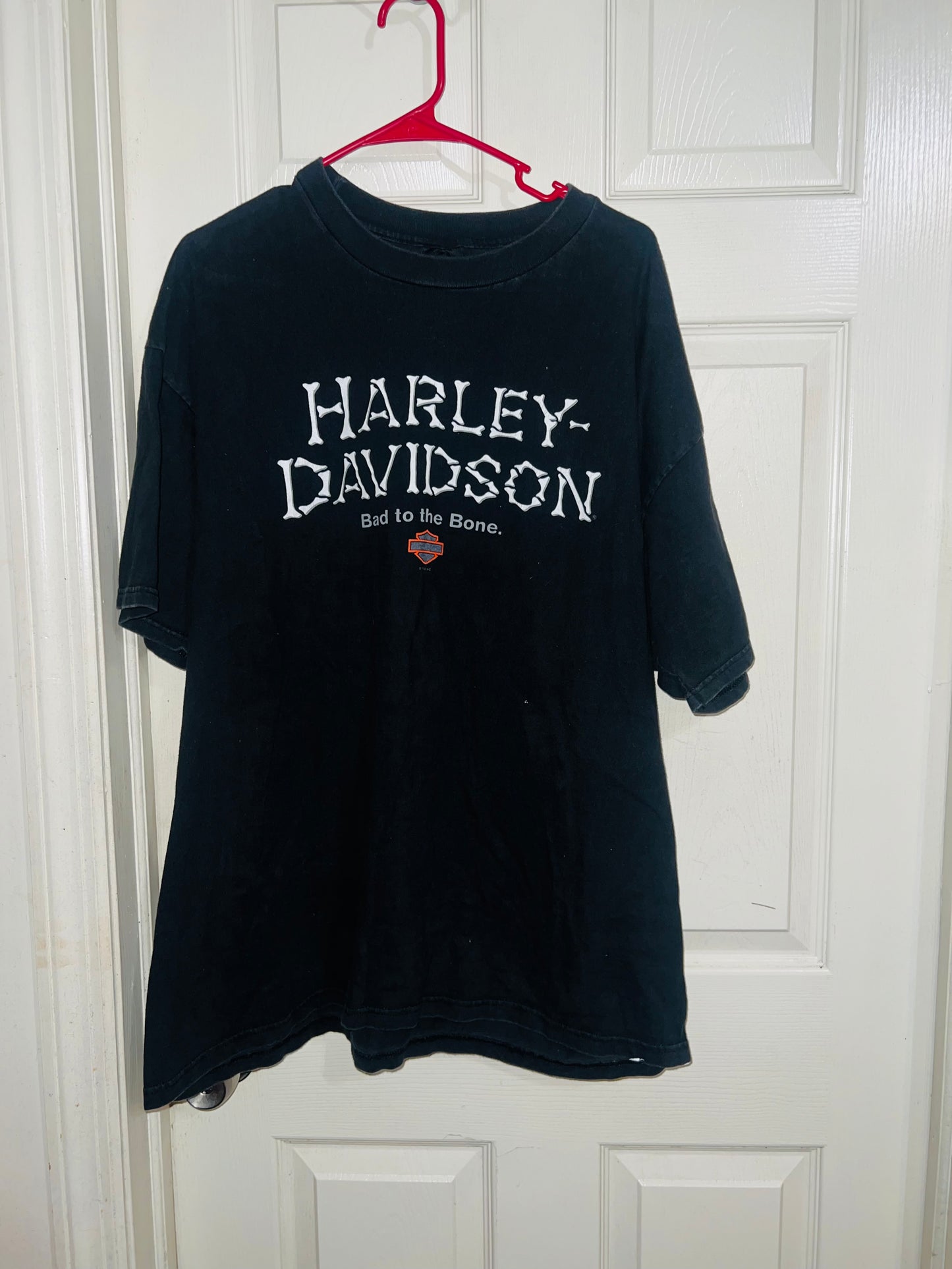 Harley Davidson Double Sided Oversized Distressed Tee