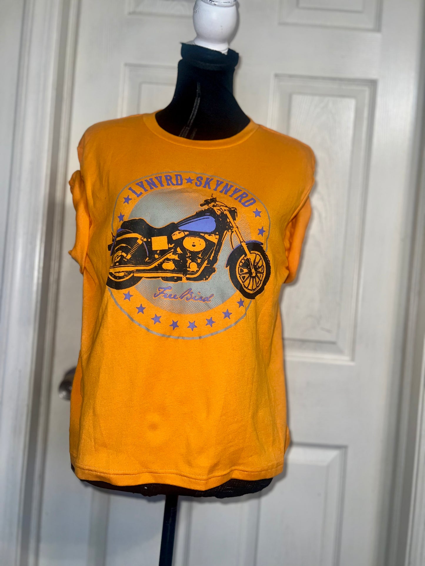 Lynyrd Skynyrd Oversized Distressed Tee