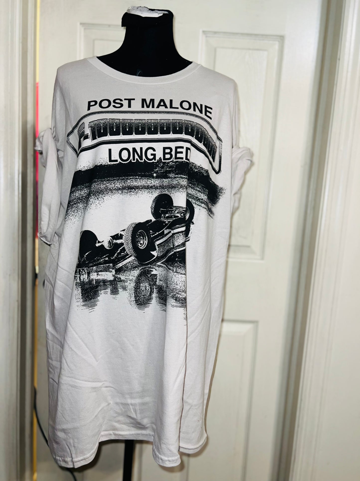 Post Malone Double Sided Oversized Distressed Tee