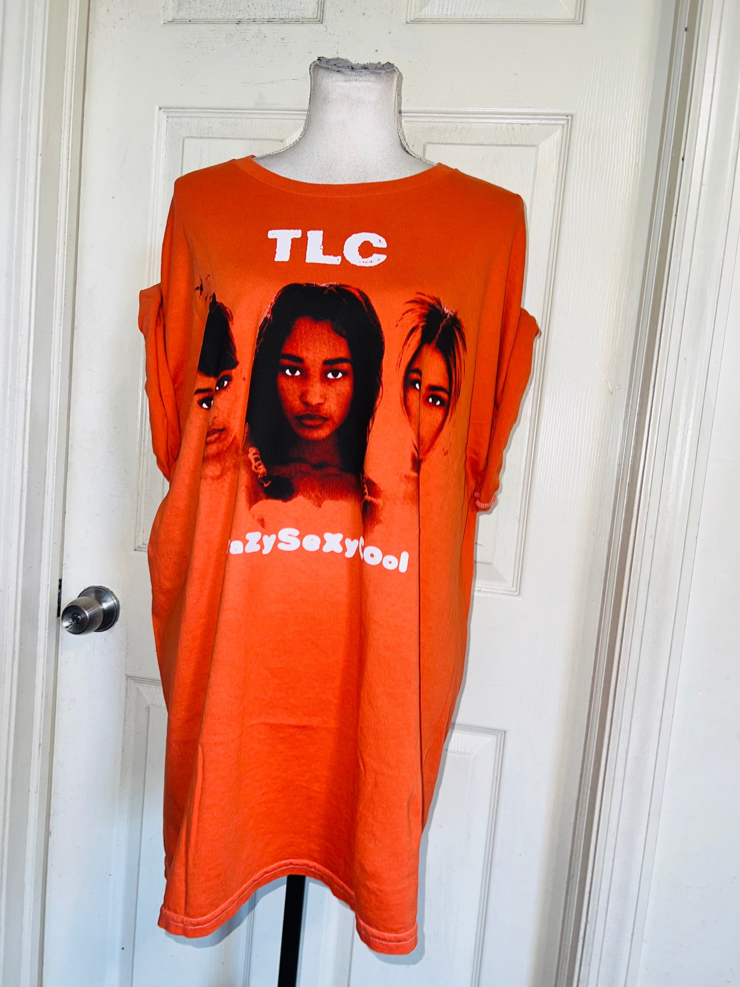 TLC Oversized Distressed Tee