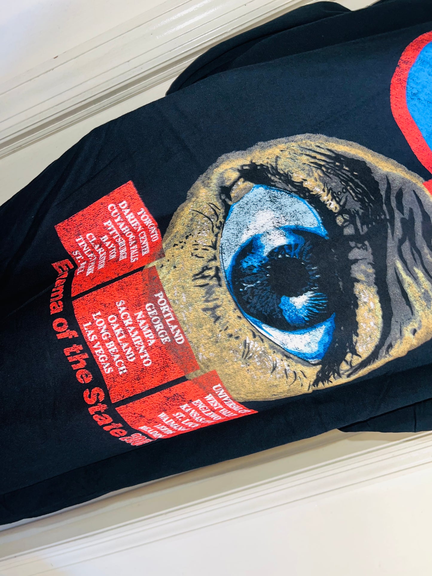 Blink 182 Double Sided Oversized Distressed Tee