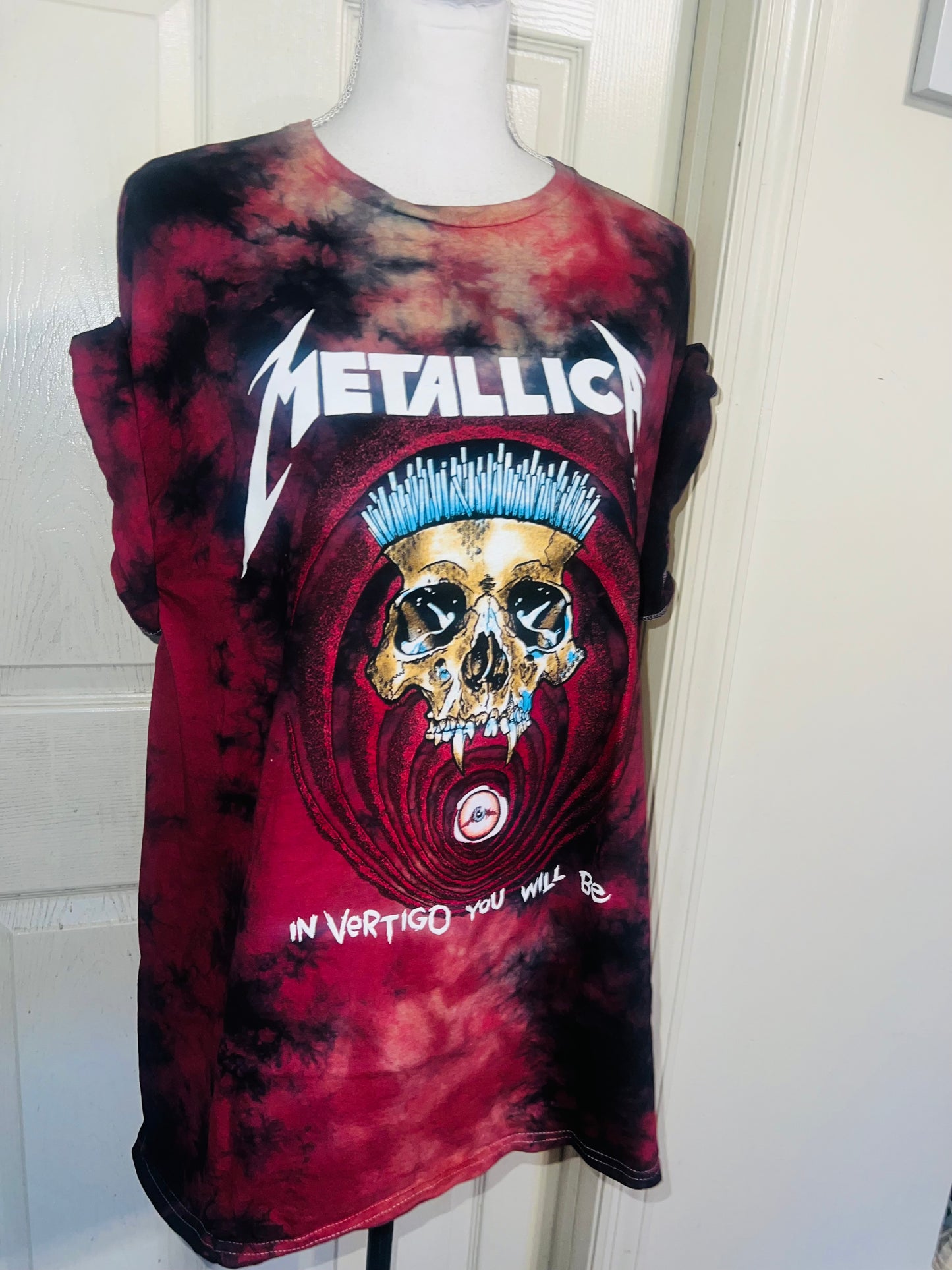 Metallica Oversized Distressed Tee