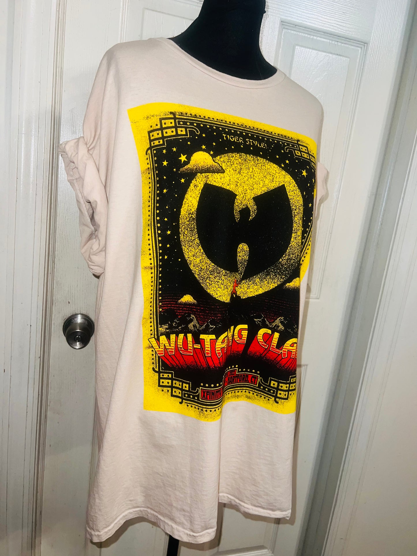 The Wu-Tang Clan Oversized Distressed Tee