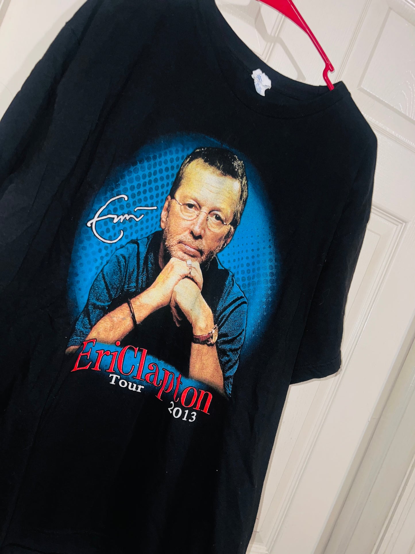 Eric Clapton Vintage Double Sided Oversized Distressed Tee