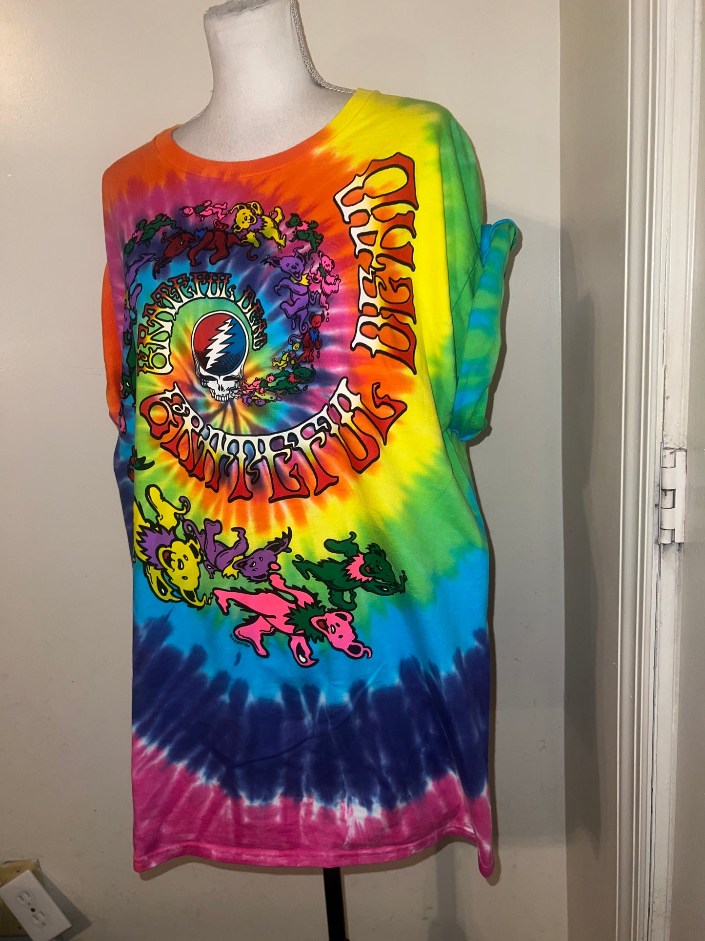 Grateful Dead Oversized Distressed Tee