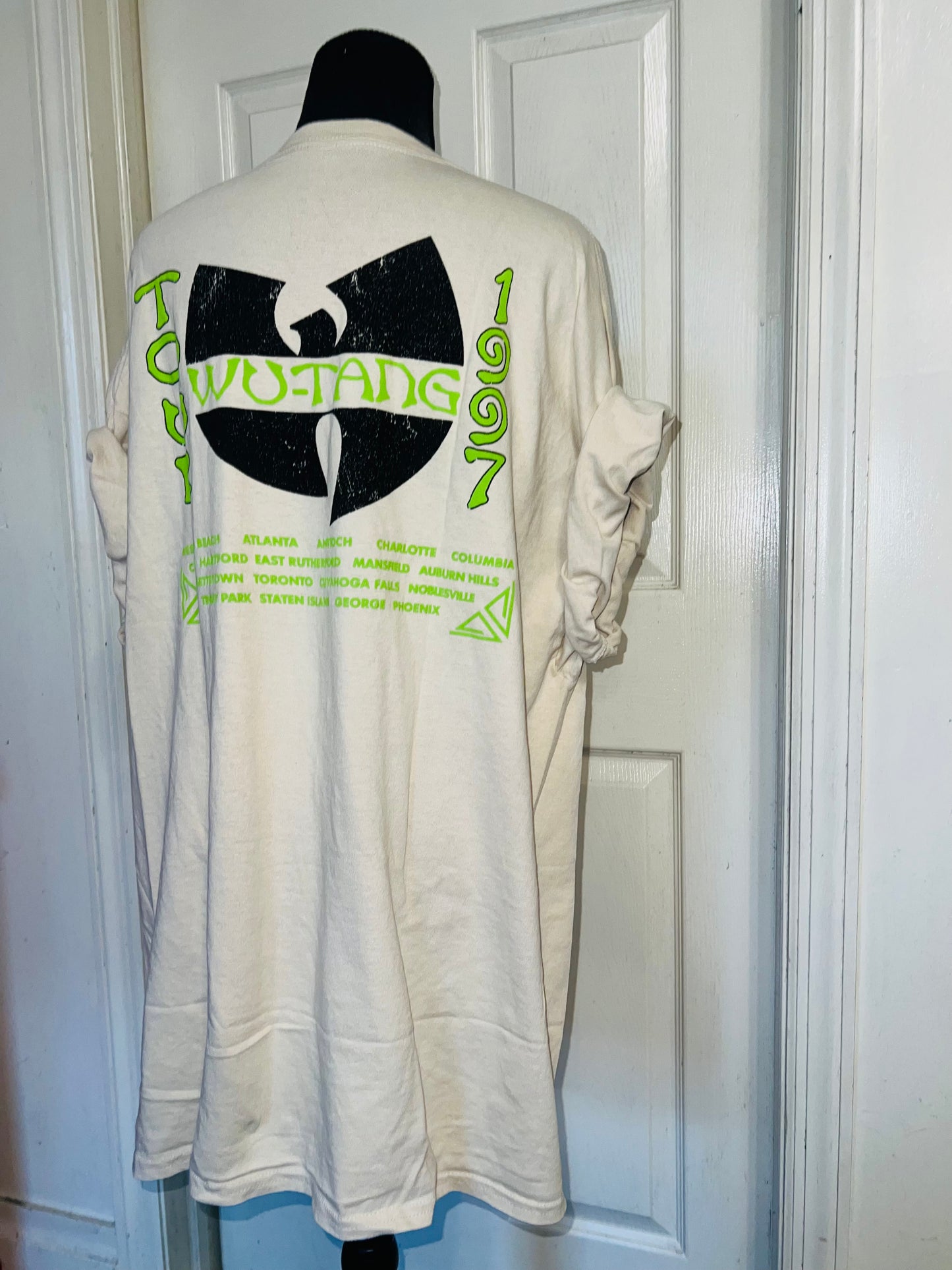 Wu-Tang Clan Double Sided Distressed Tee