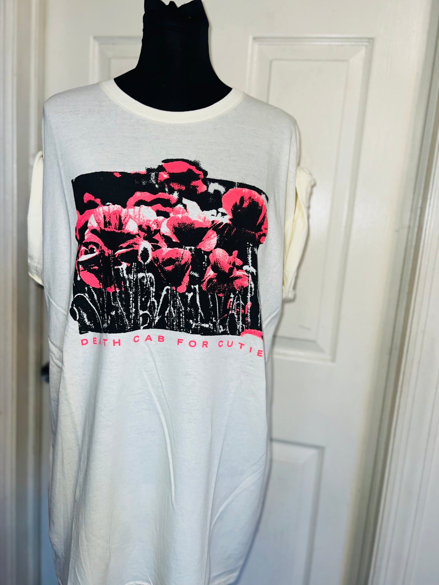 Death Cab for Cutie Oversized Distressed Tee