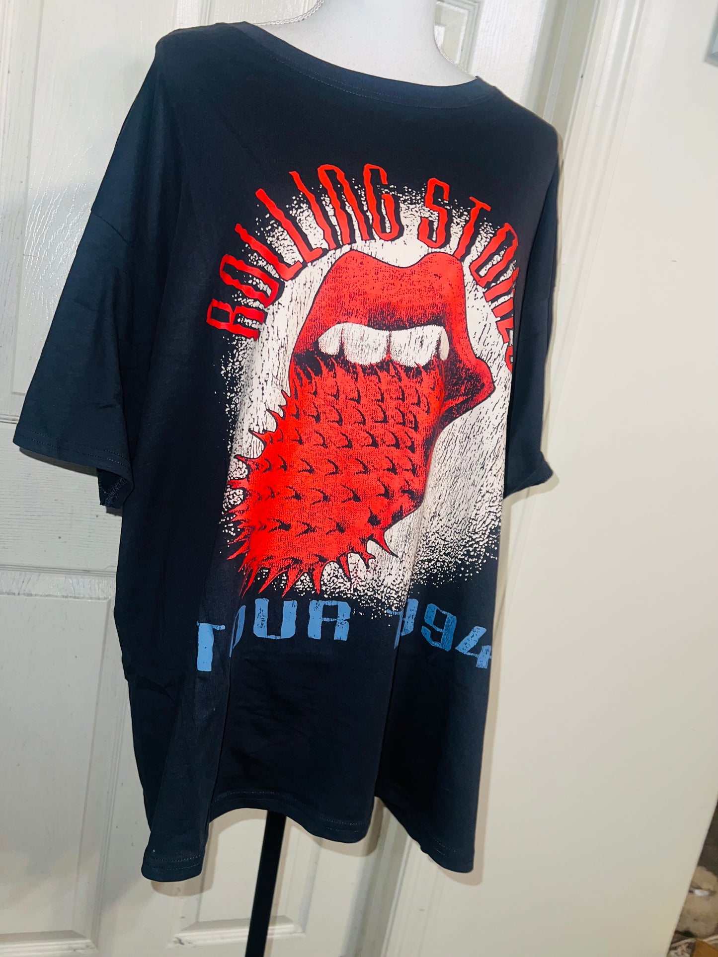 Rolling Stones Oversized Distressed Tee