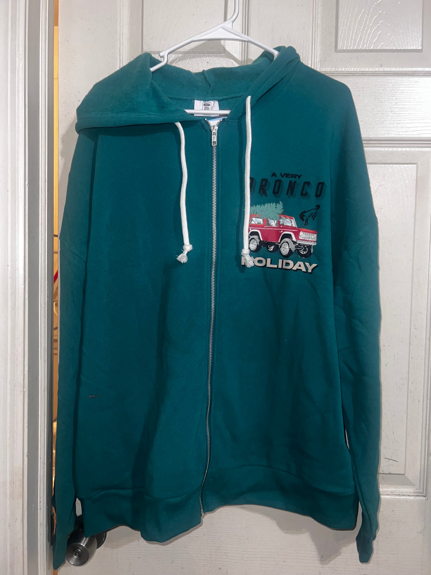 Ford Bronco Double Sided Zip Up Sweatshirt