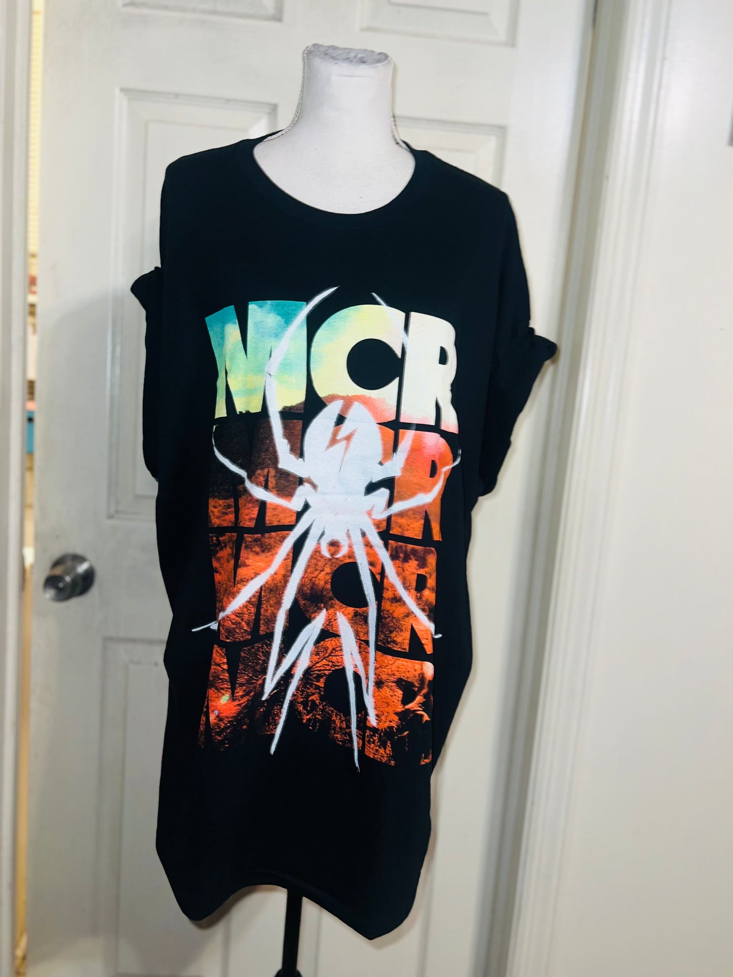 My Chemical Romance Oversized Distressed Tee
