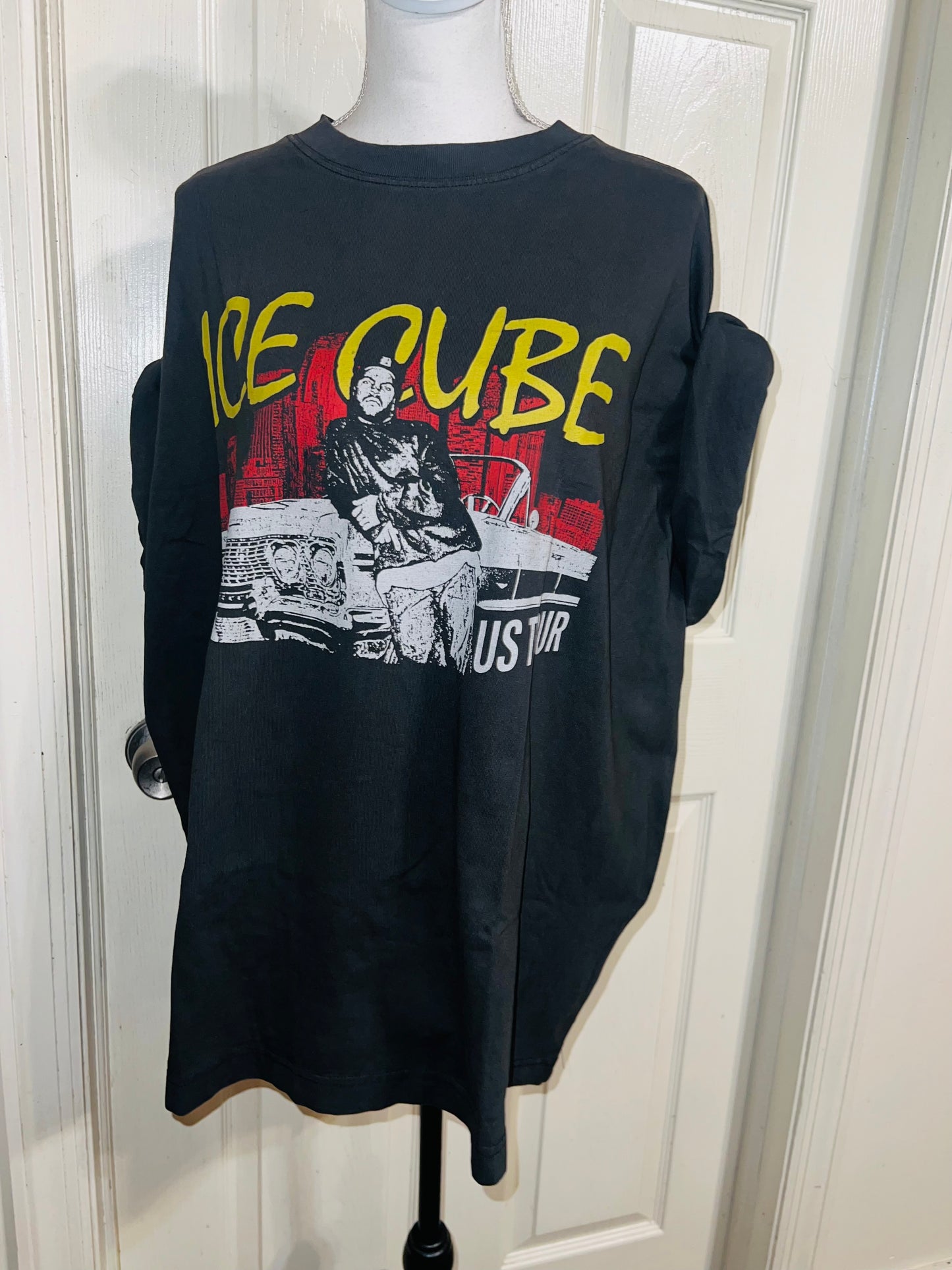 Ice Cube Double Sided Oversized Distressed Tee