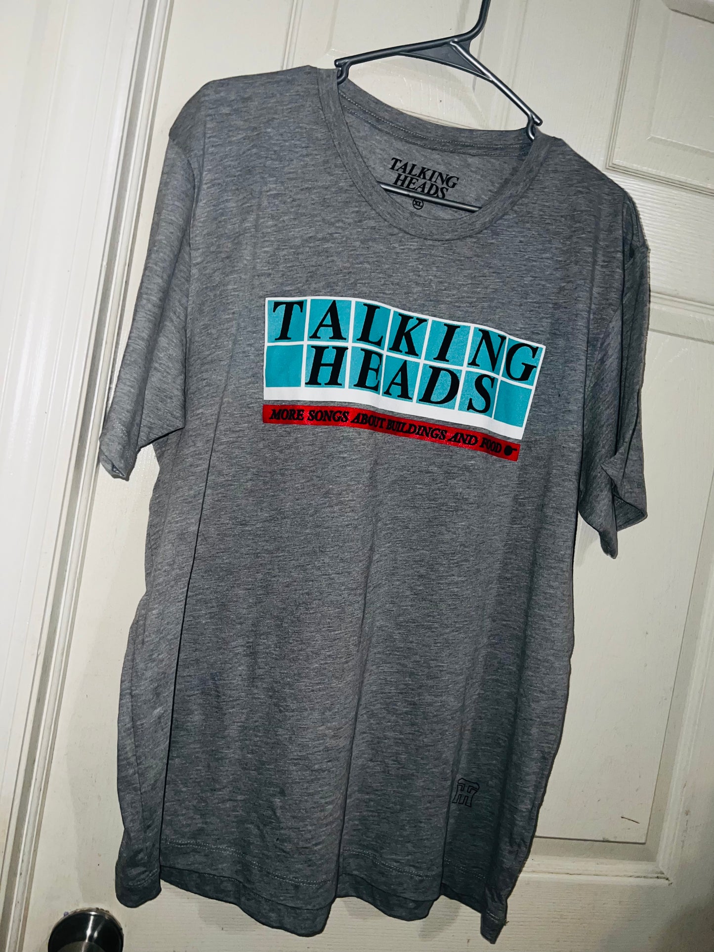 The Talking Heads Oversized Distressed Tee