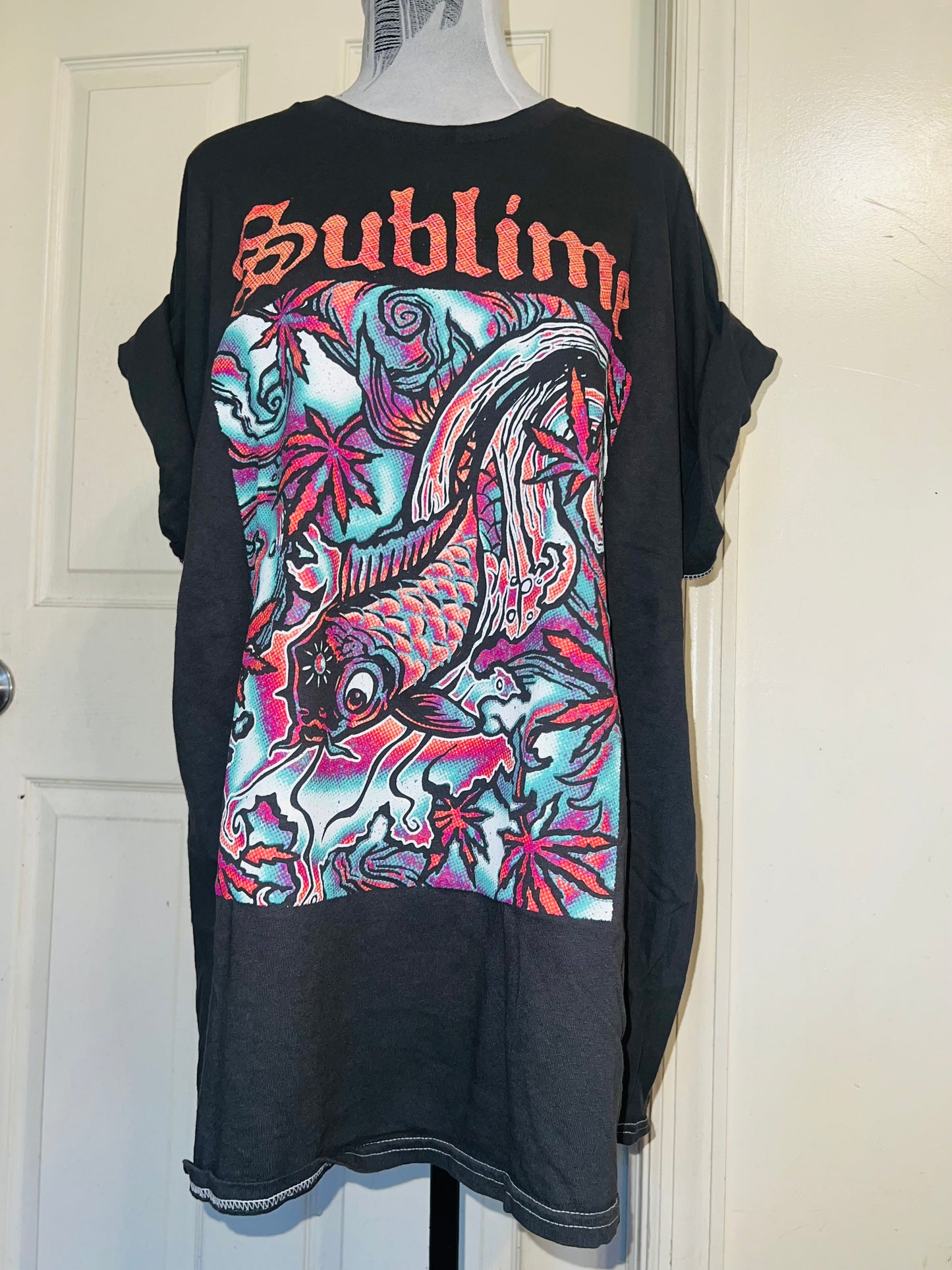 Sublime Oversized Distressed Tee