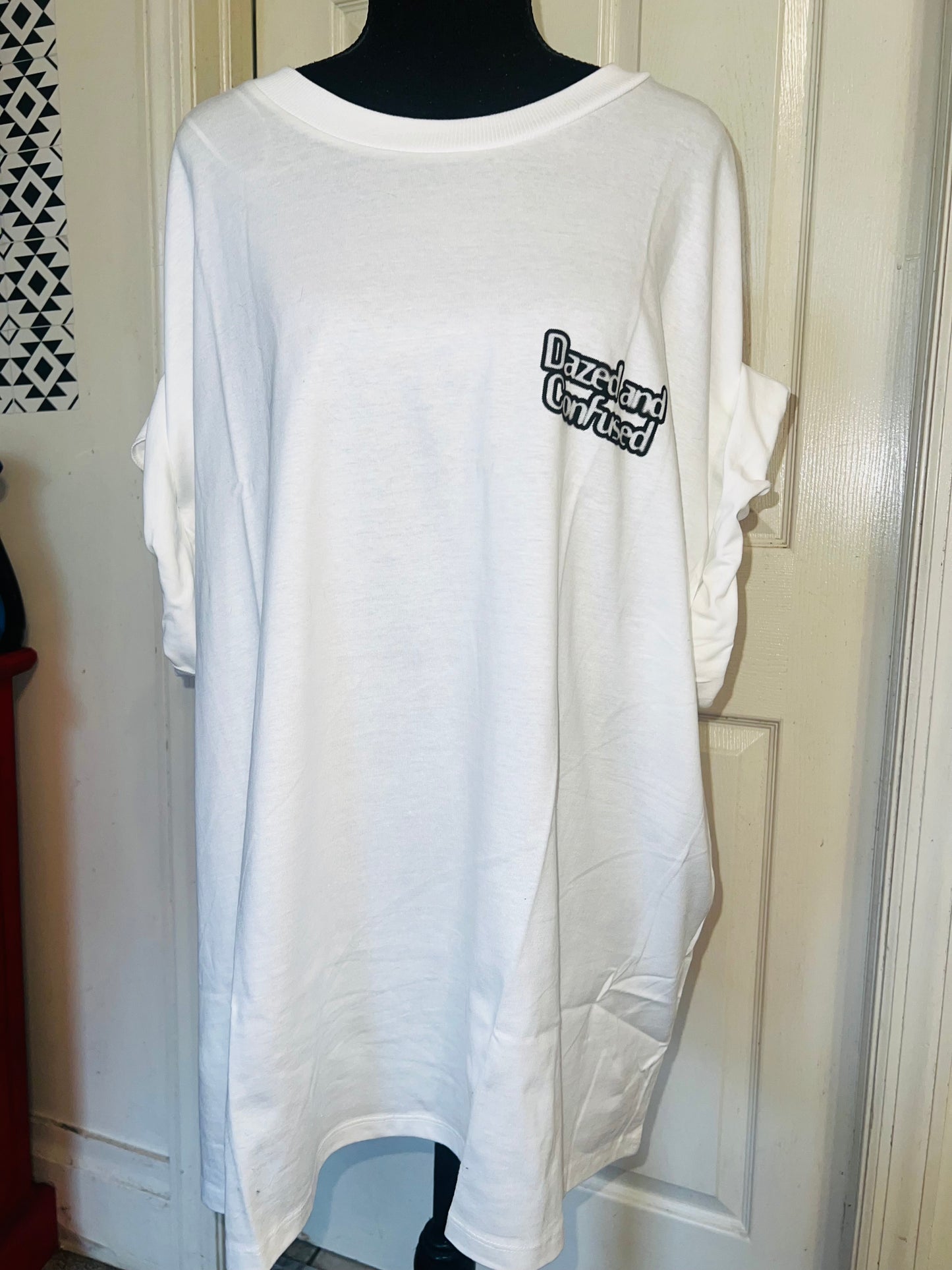 Dazed and Confused Double Sided Distressed Tee