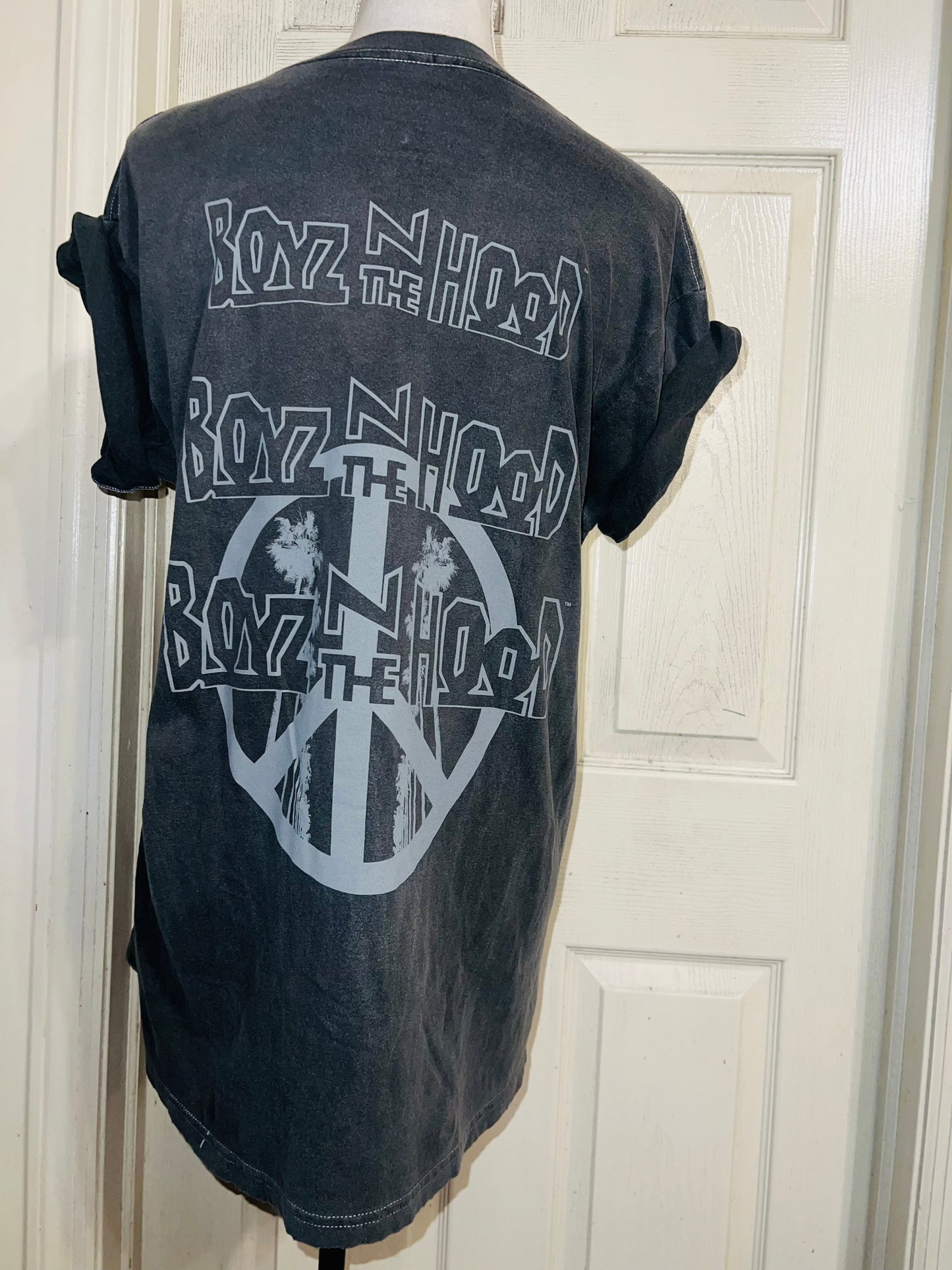 Boyz in The Hood Double Sided Oversized Distressed Tee