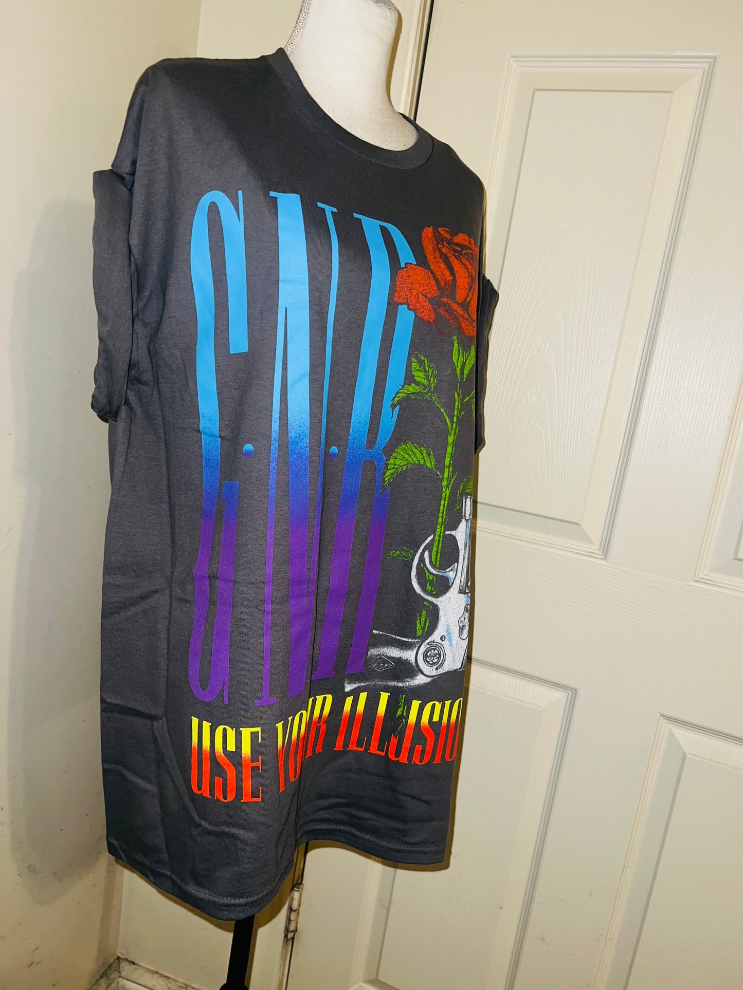 Guns N’ Roses Oversized Distressed Tee