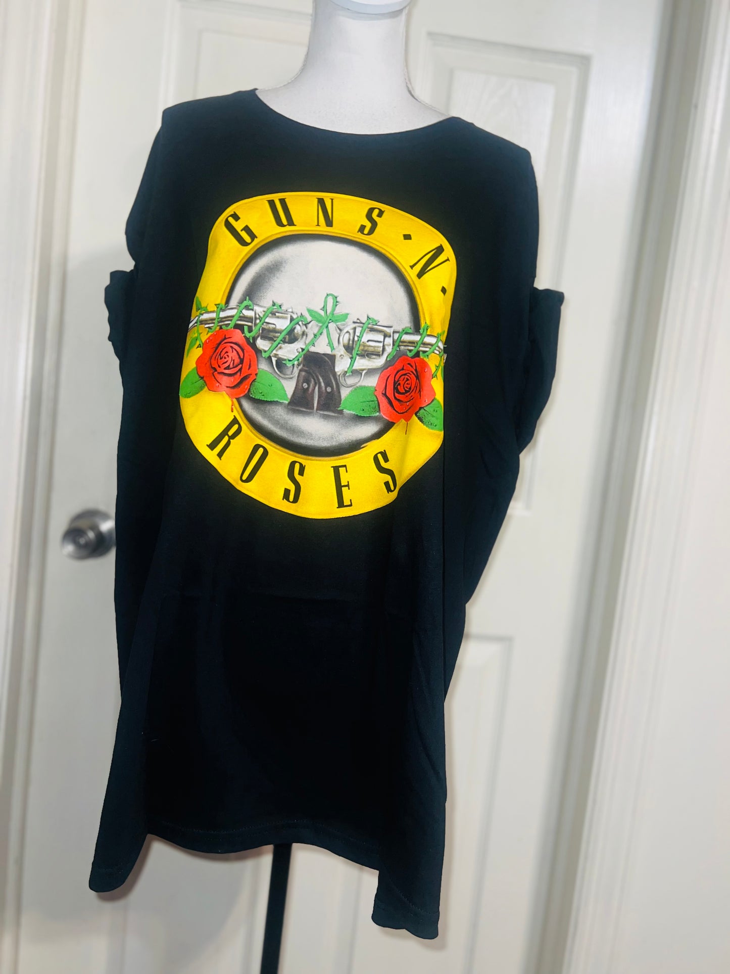 Guns n Roses Oversized Distressed Tee