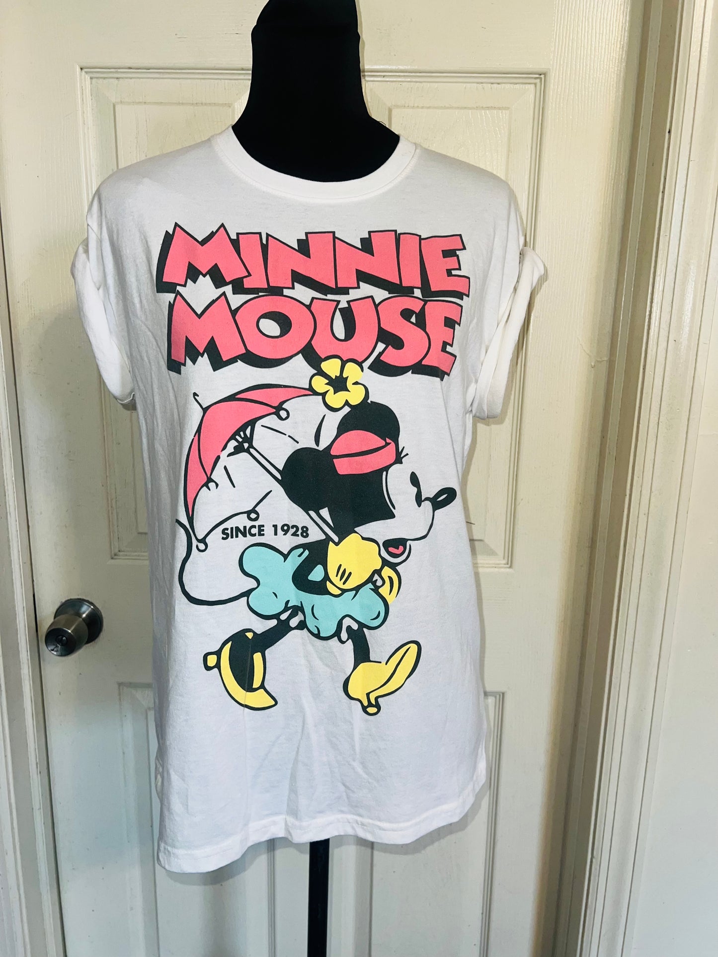 Minnie Mouse Distressed Tee