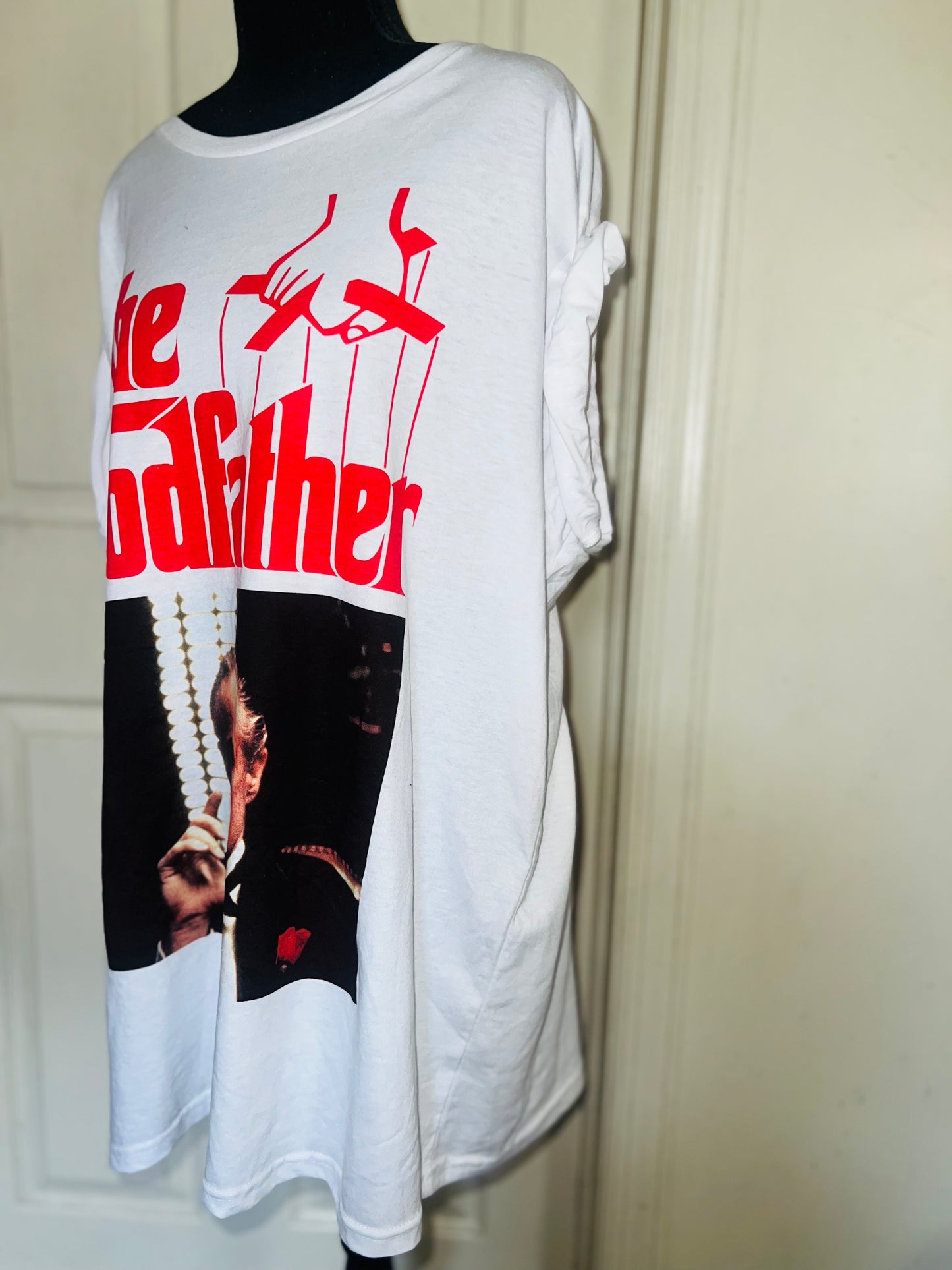 The Godfather Oversized Distressed Tee