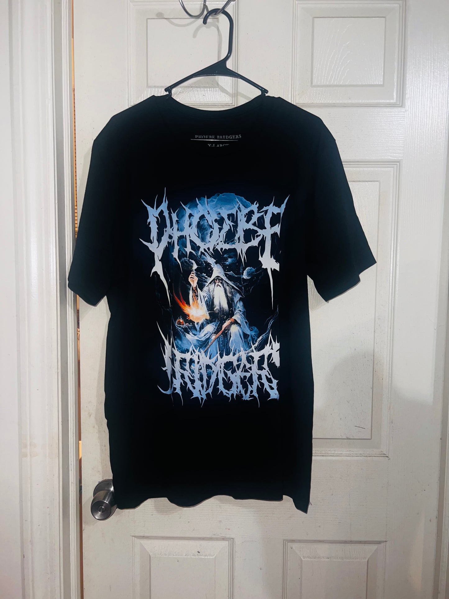 Phoebe Bridgers Oversized Distressed Tee