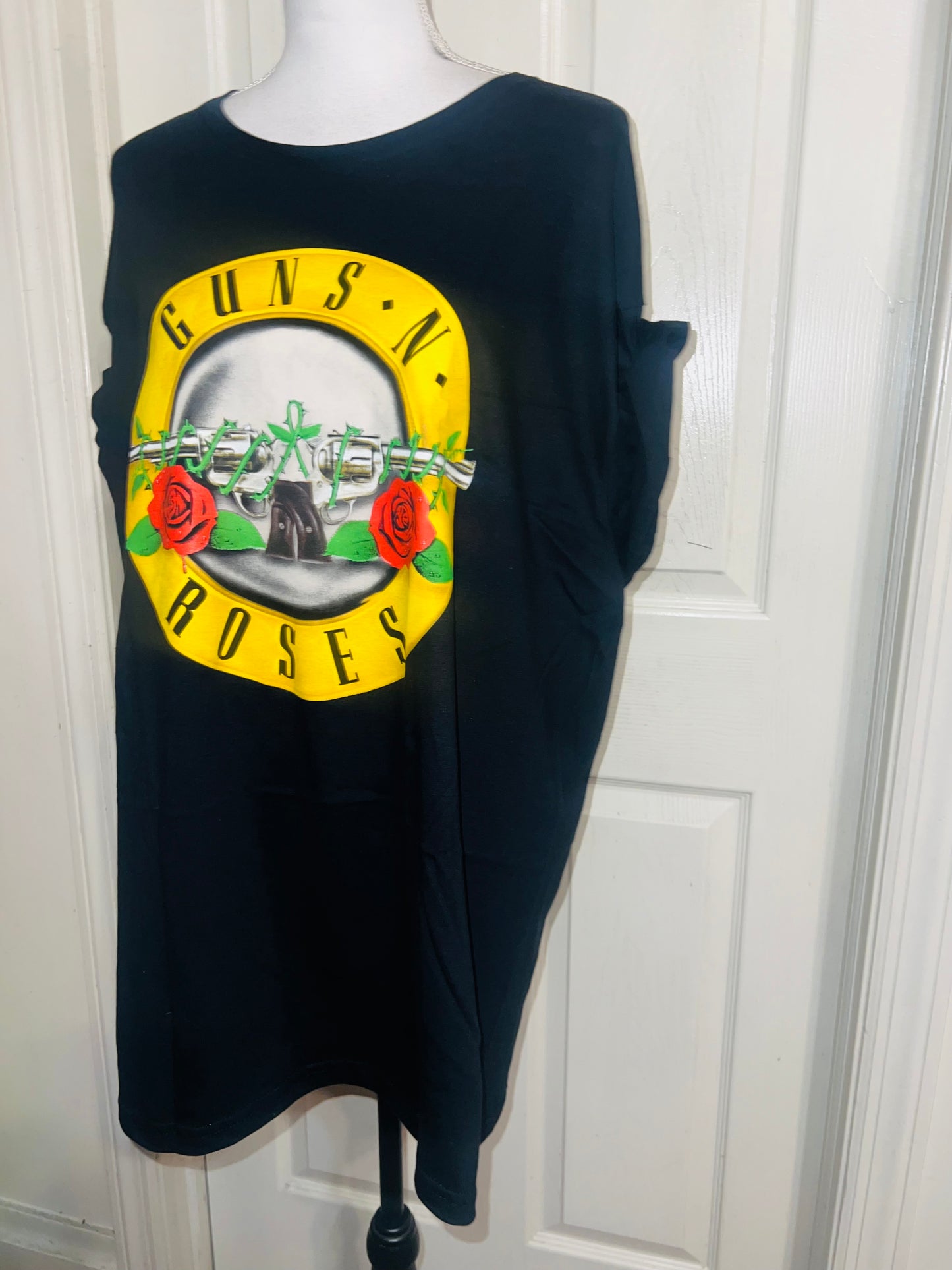 Guns n Roses Oversized Distressed Tee
