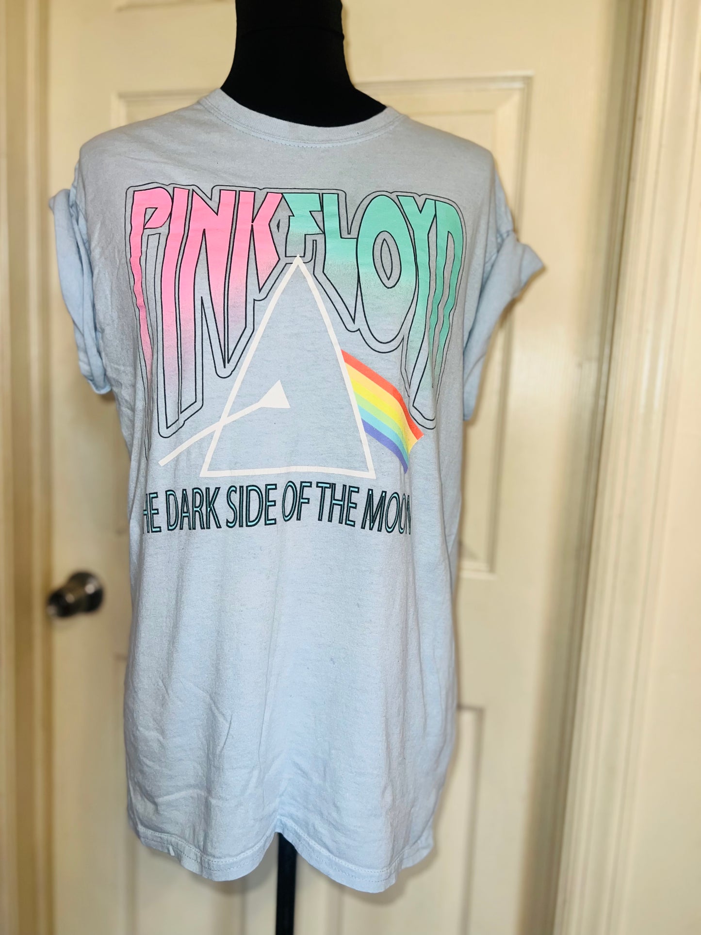 Pink Floyd Oversized Distressed Tee