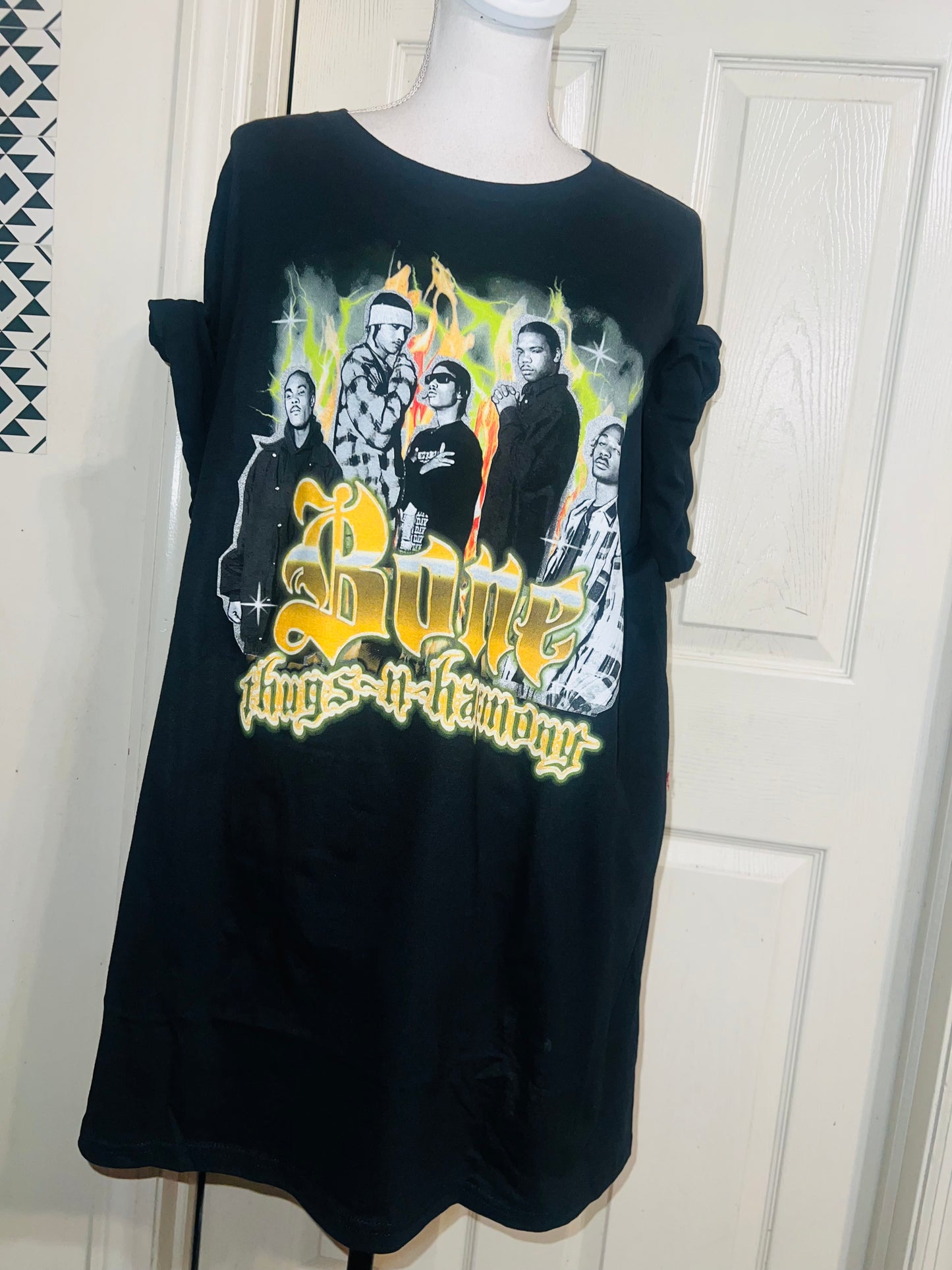 Bone Thugs n Harmony Oversized Distressed Tee