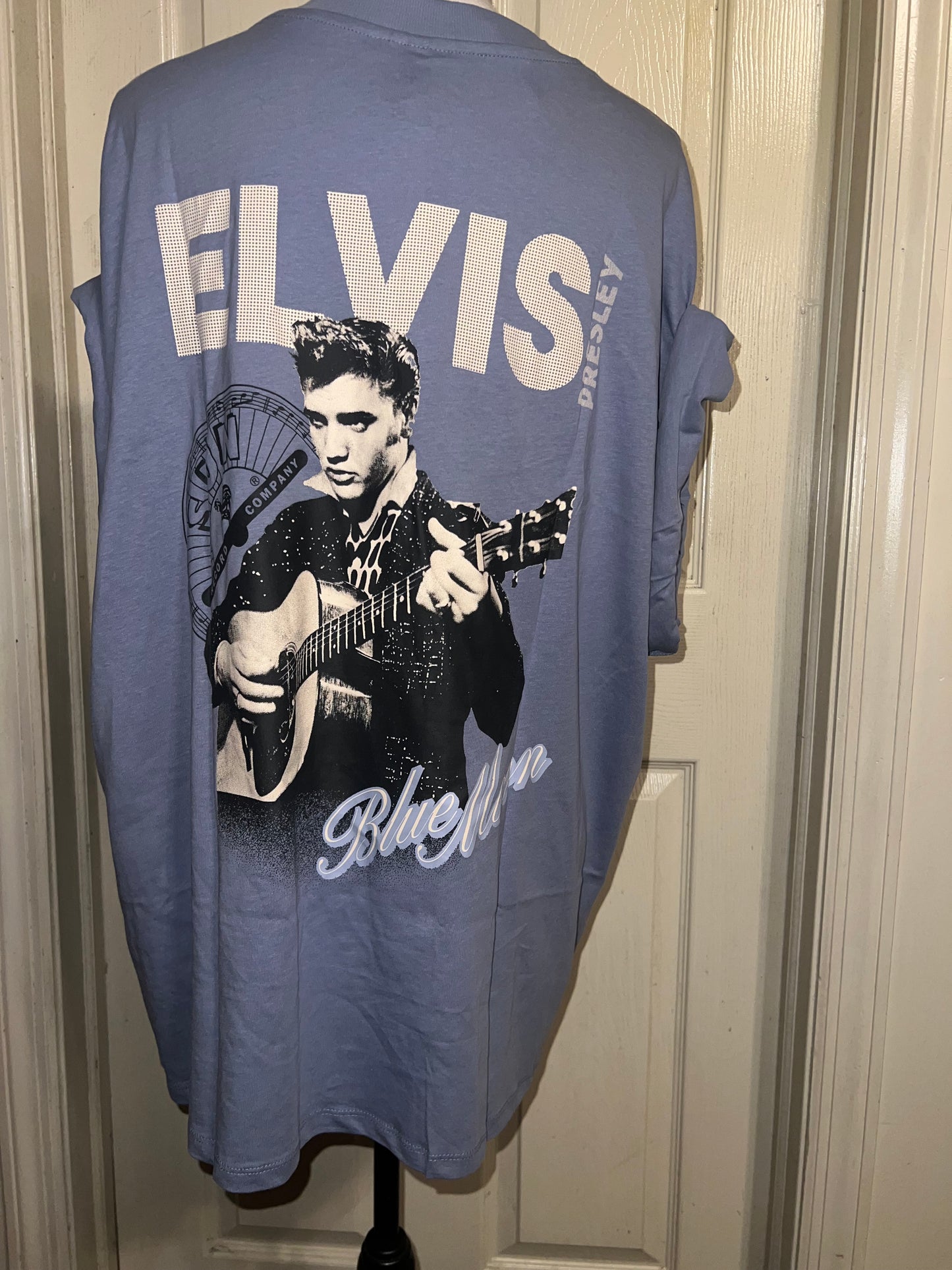 Elvis Double Sided Oversized Distressed Tee