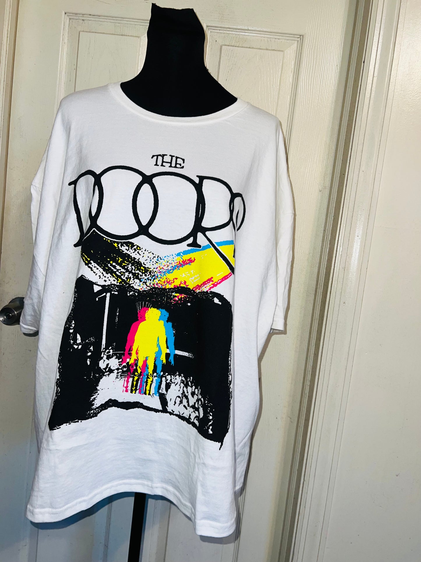 The Doors Double Sided Oversized Distressed Tee