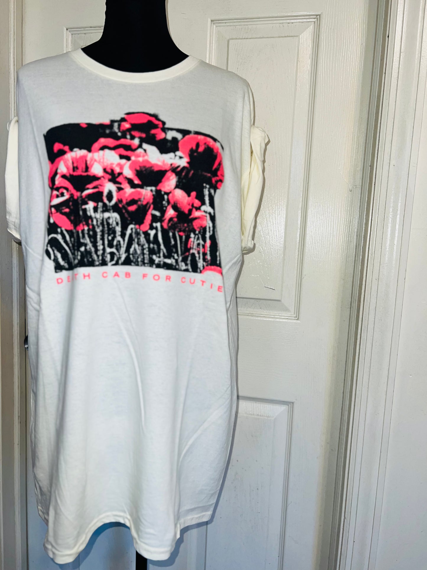 Death Cab for Cutie Oversized Distressed Tee