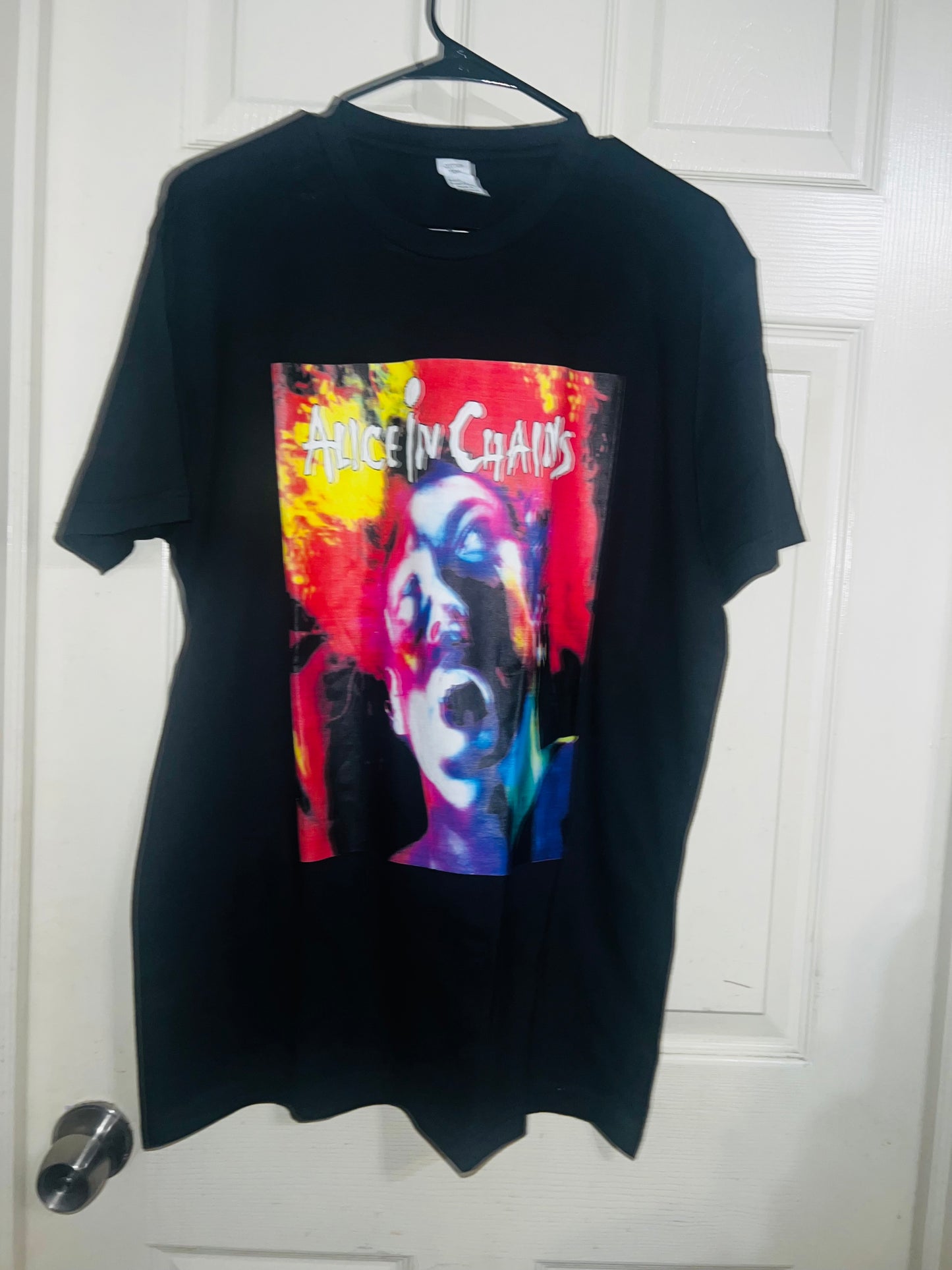 Alice In Chains Oversized Distressed Tee
