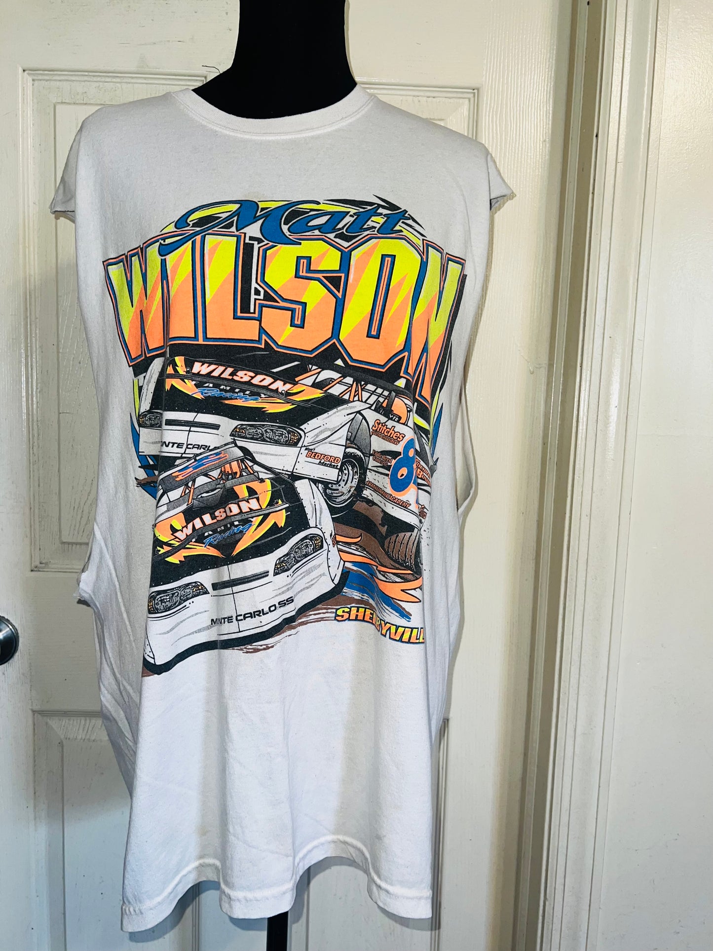 Matt Wilson Racing Double Sided Oversized Distressed Tank