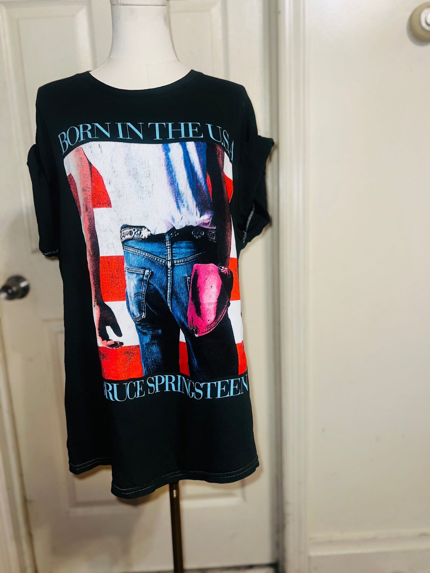 Bruce Springsteen Oversized Distressed Tee