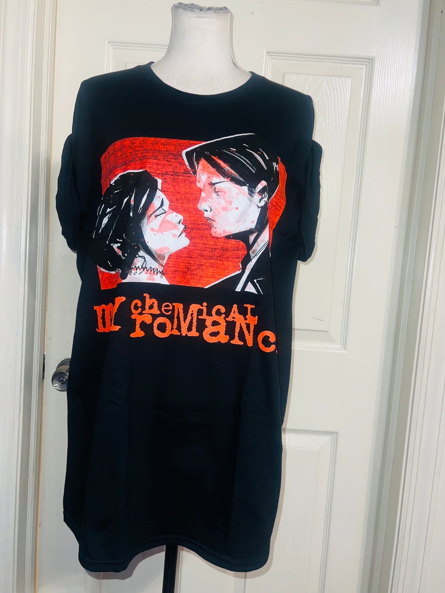 My Chemical Romance Oversized Distressed Tee