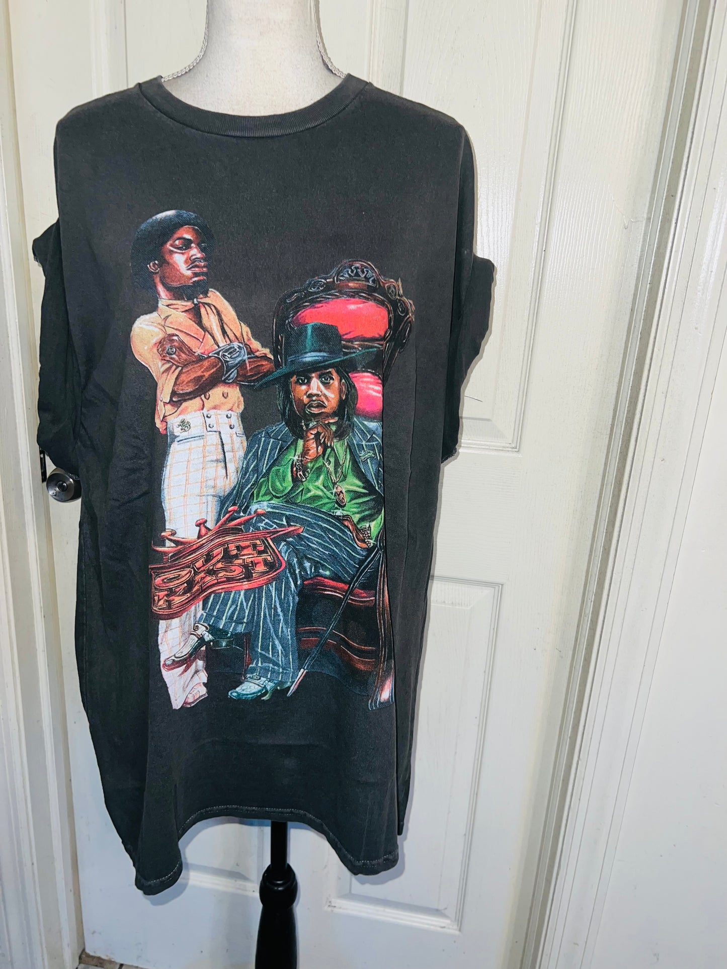 OutKast Double Sided Oversized Distressed Tee