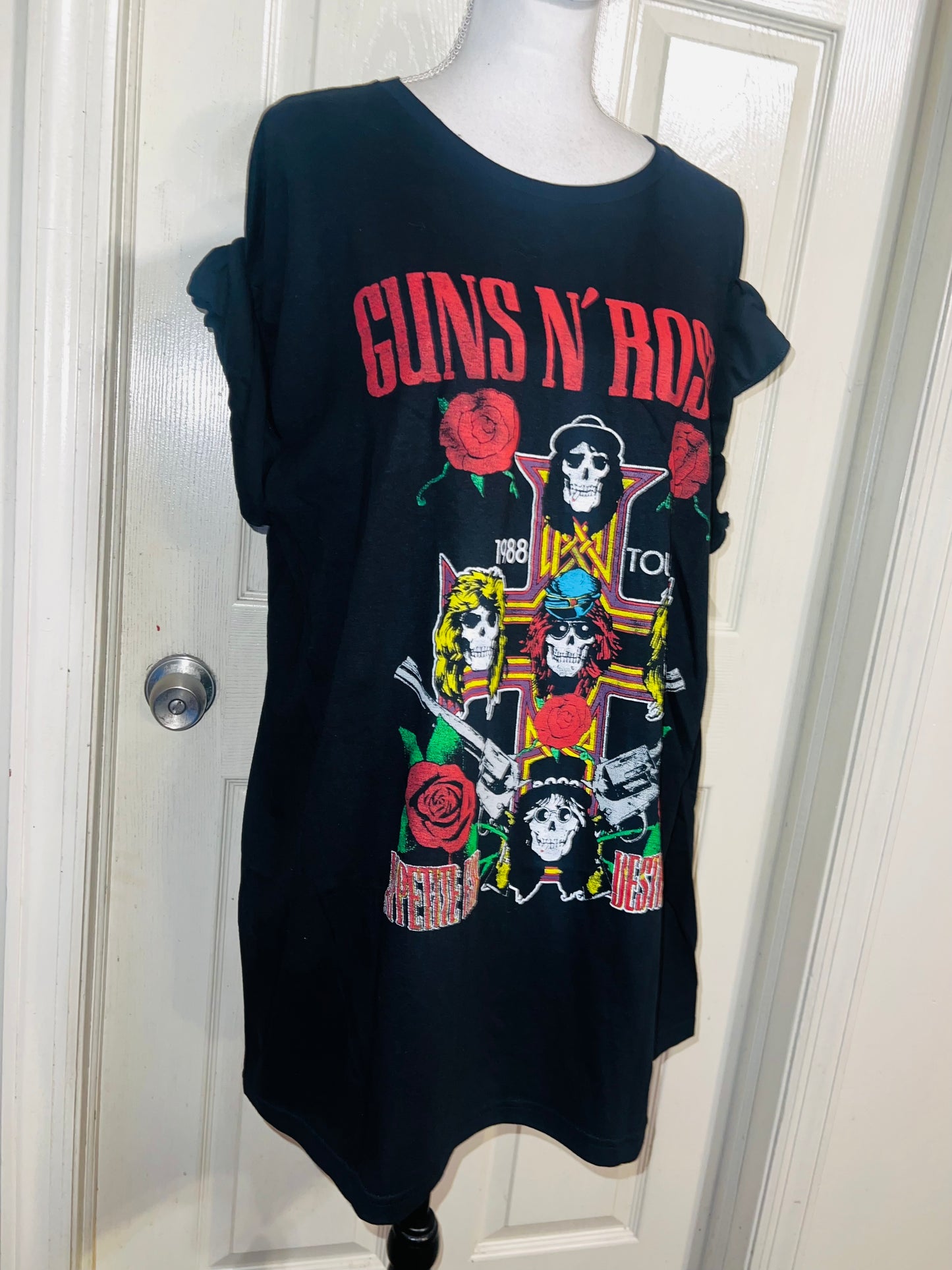 Guns N’ Roses Oversized Distressed Tee