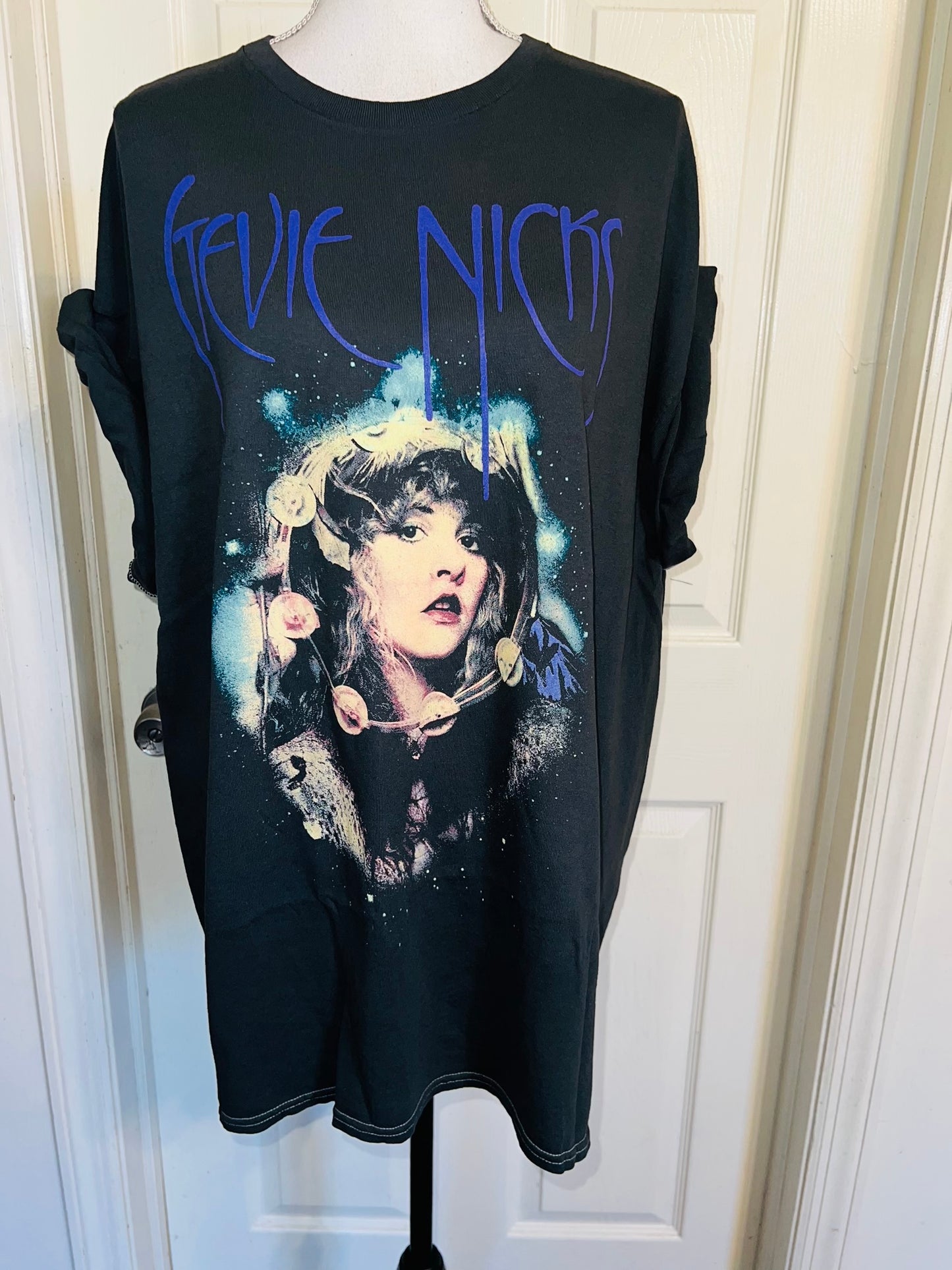 Stevie Nicks Oversized Distressed Tee